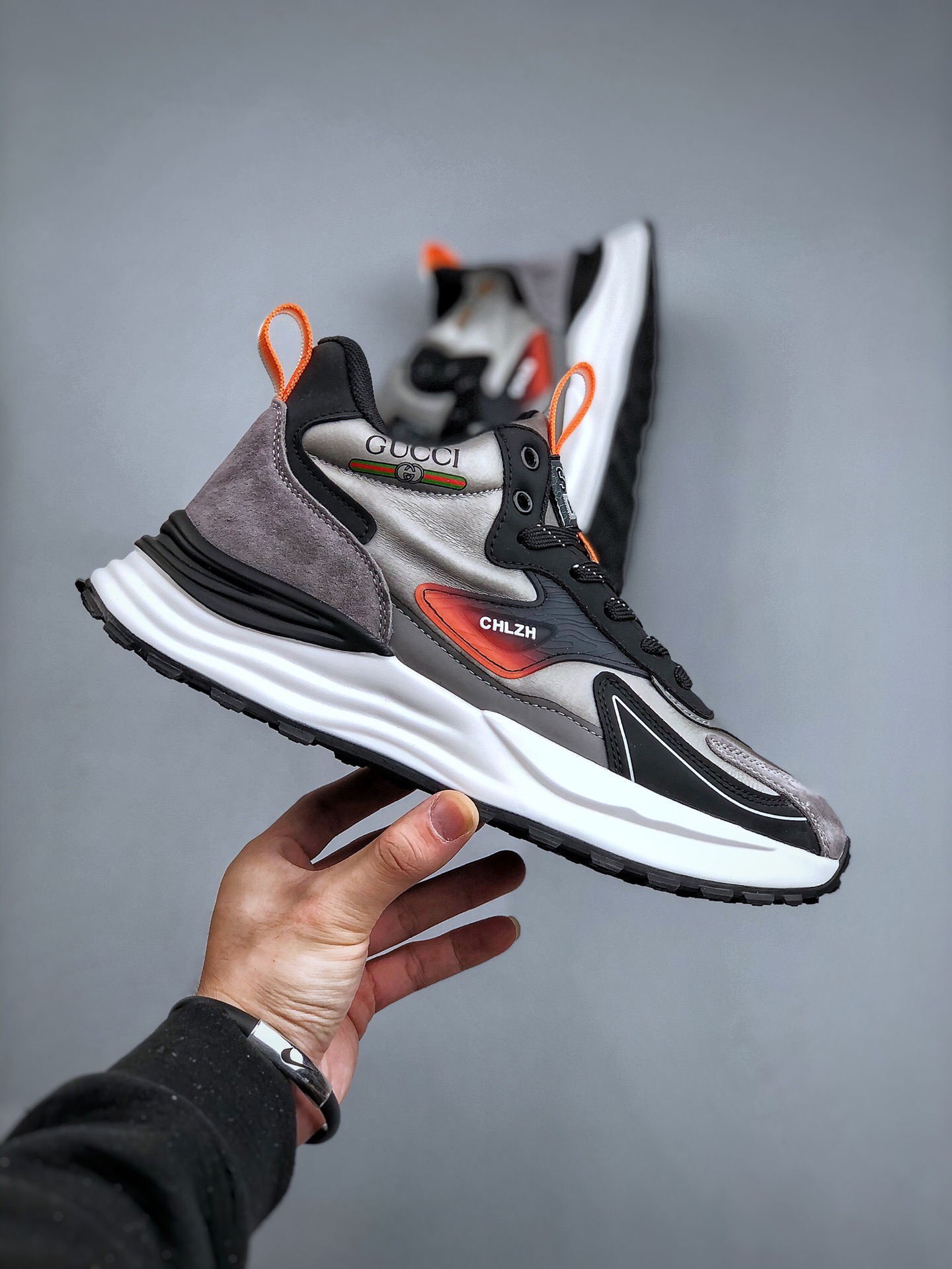 Men G*ucci Top Sneaker