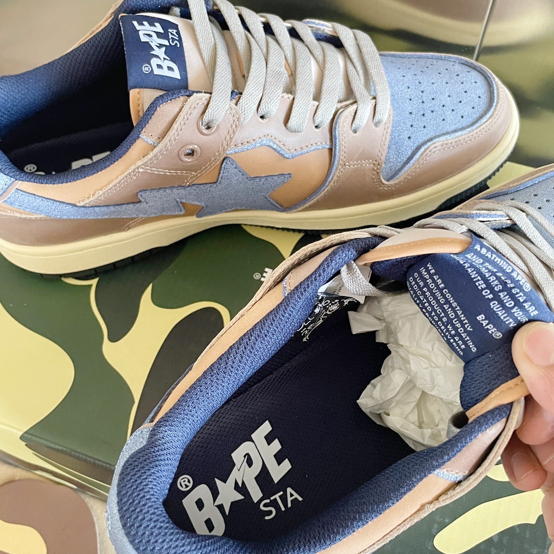 Men Women B*ape sta low Top Sneaker