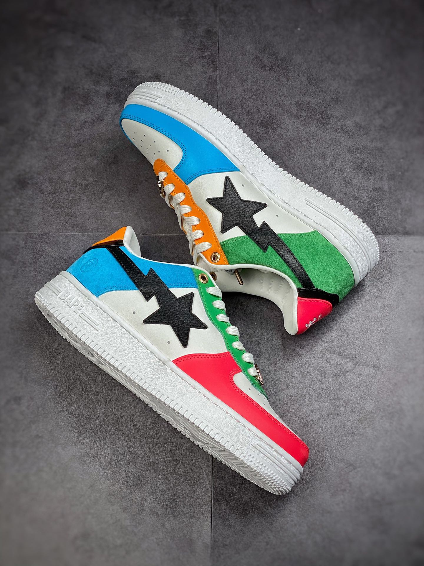 Men Women B*ape sta to low Top Sneaker