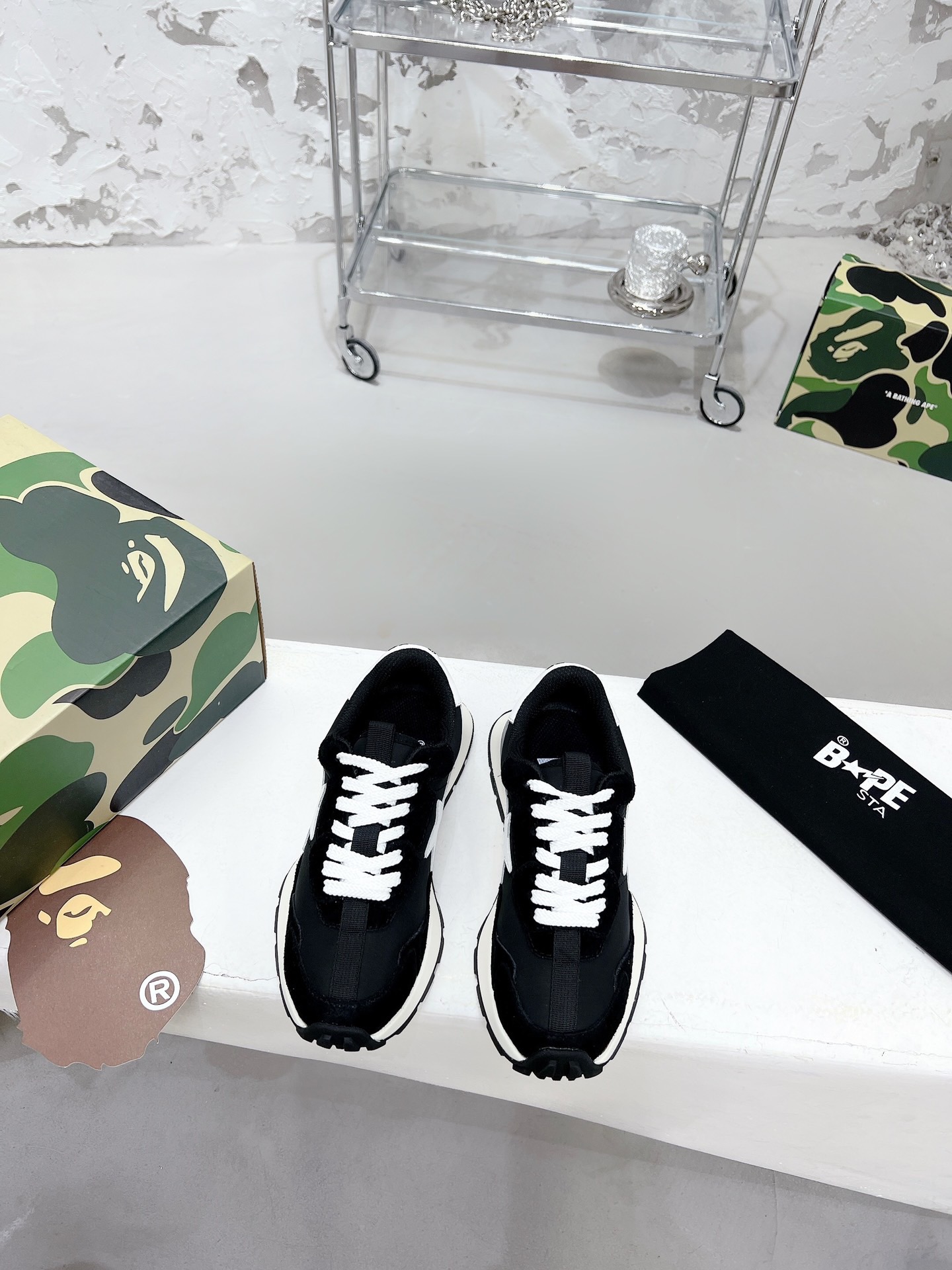 Men Women B*ape sta low Top Sneaker