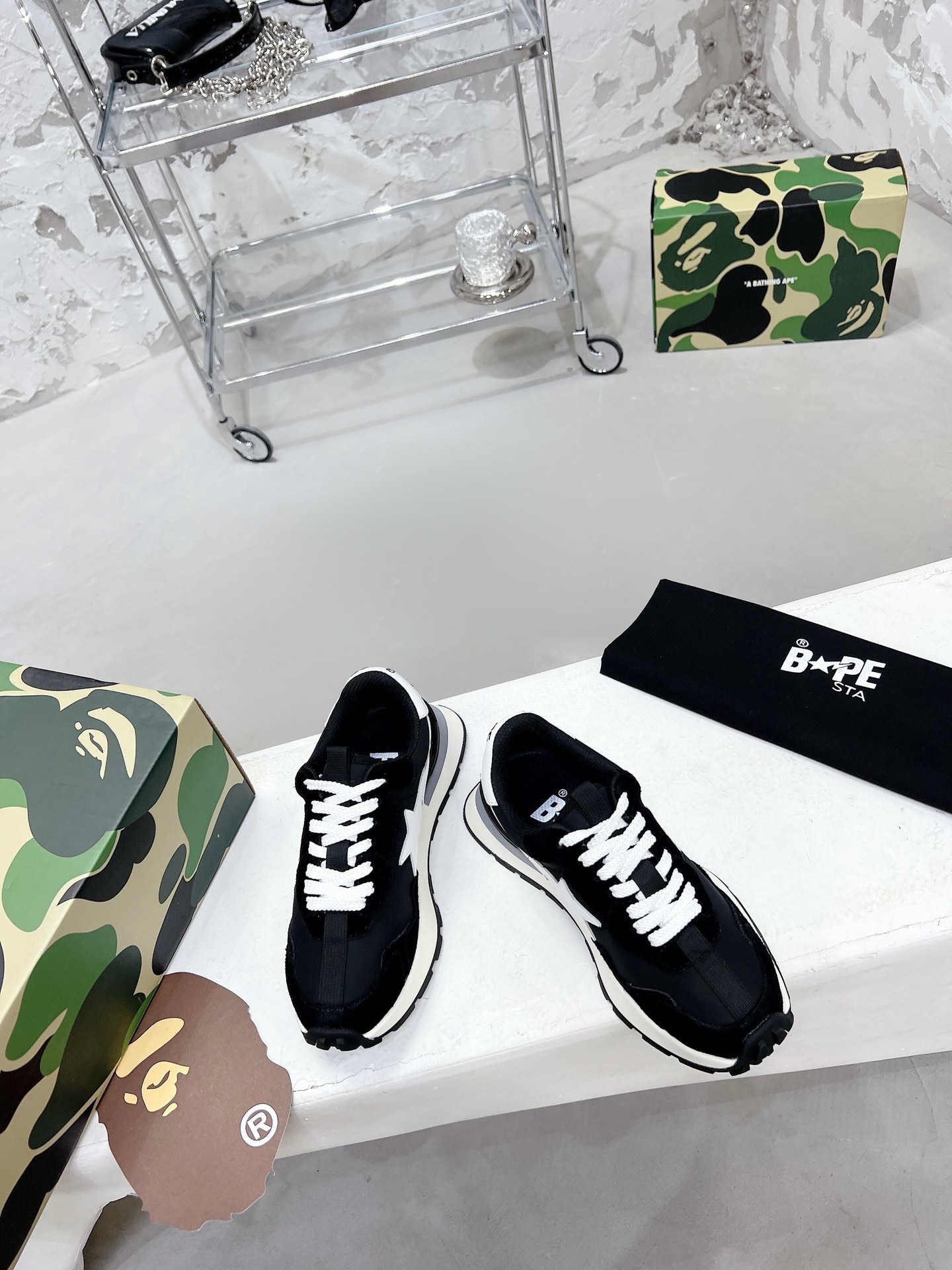 Men Women B*ape sta low Top Sneaker