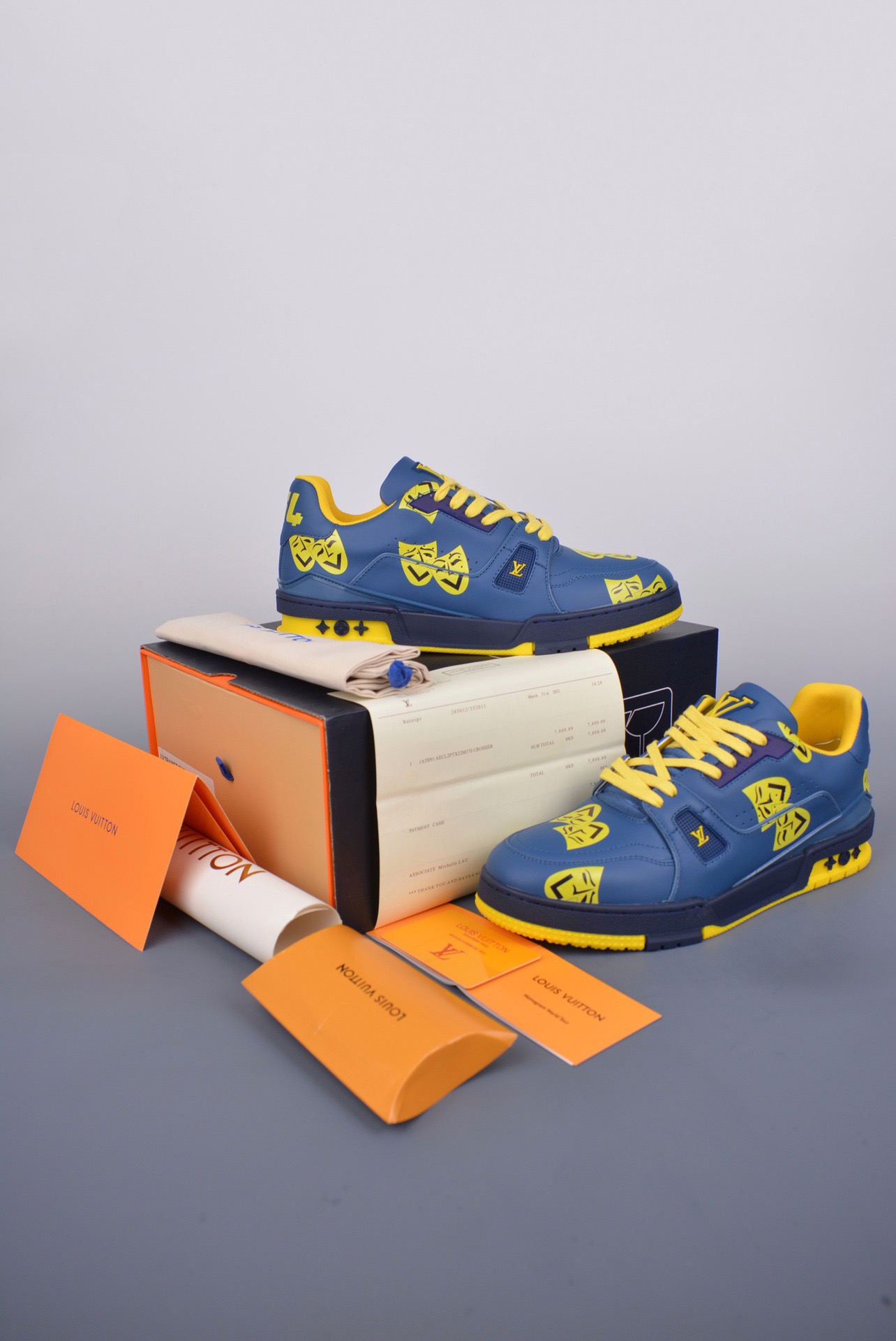 Men Women L*ouis V*uitton Top Sneaker Maikesneakers