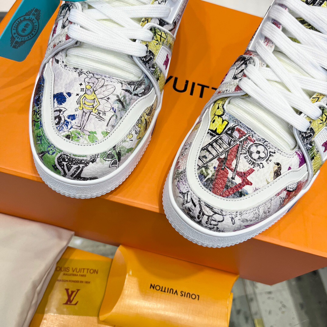 Men Women L*ouis V*uitton Top Sneaker Maikesneakers