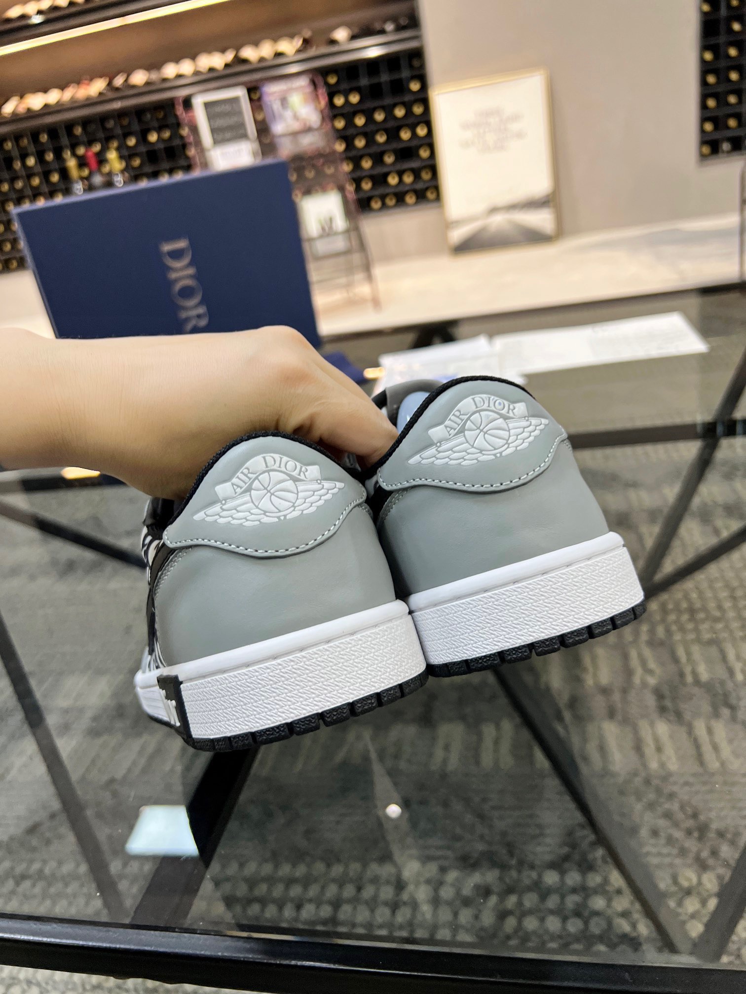 Men D*ior Top Sneaker