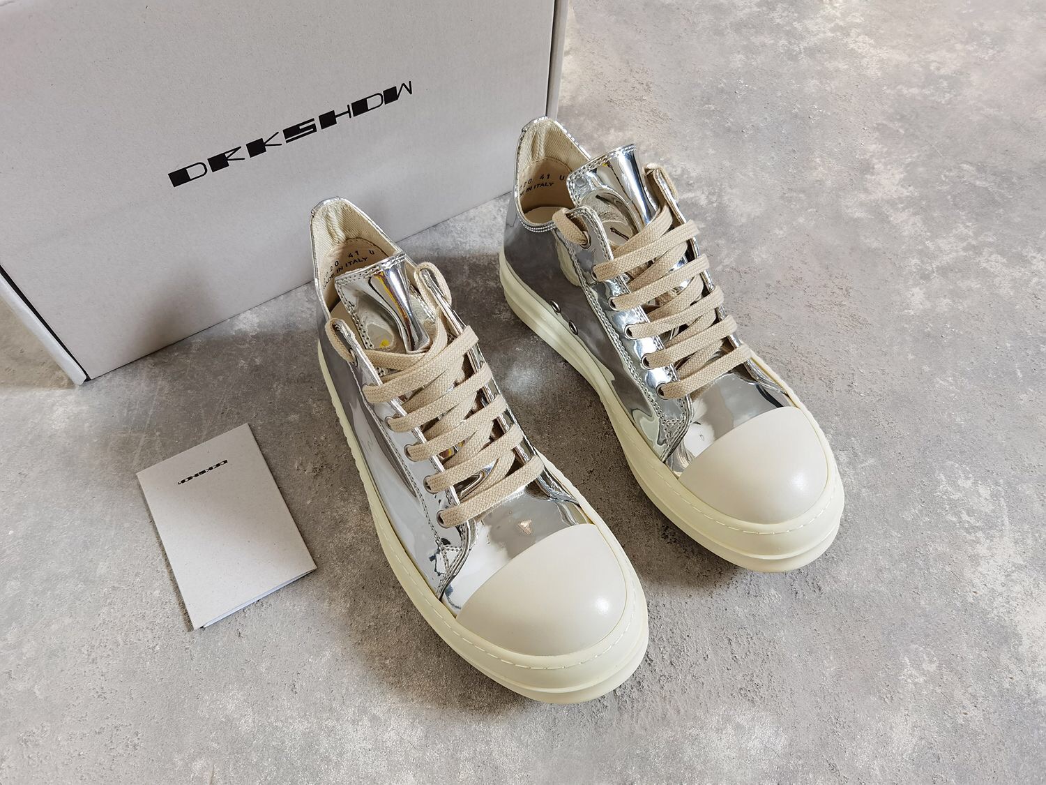 Men Women R*ick O*wens Top Sneaker