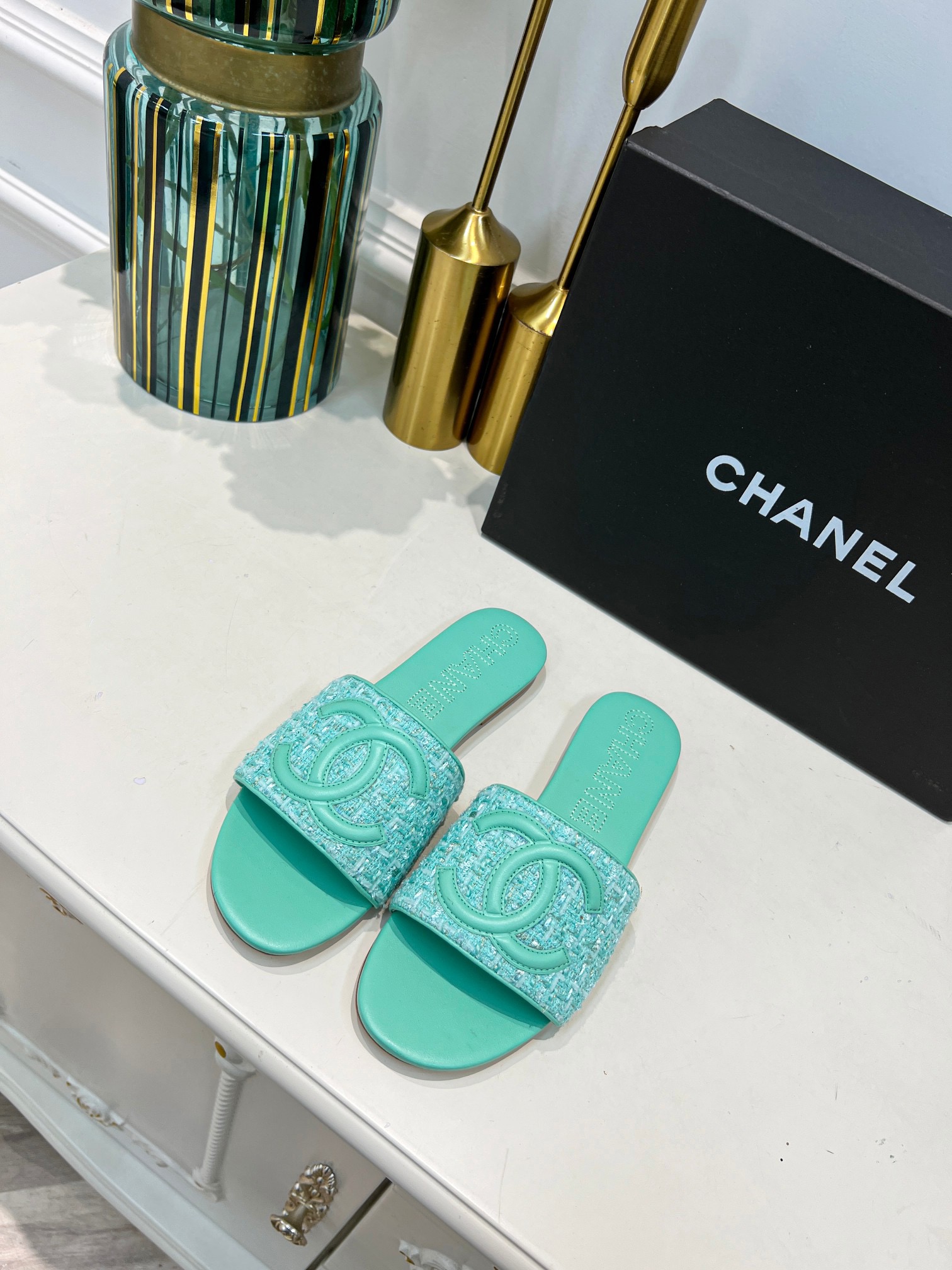 Women C*hanel Top Sandals