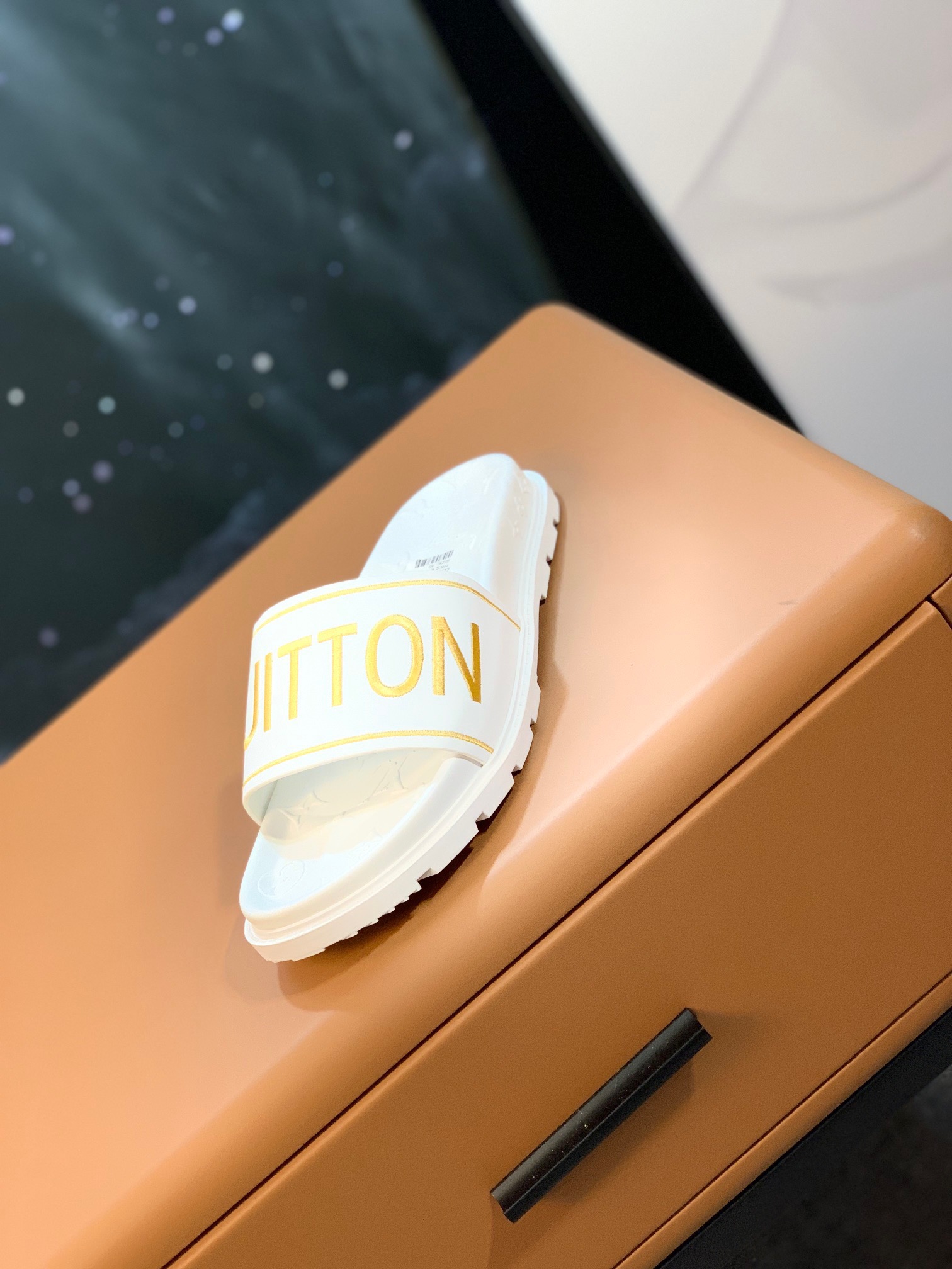 Men L*ouis V*uitton Top Slippers