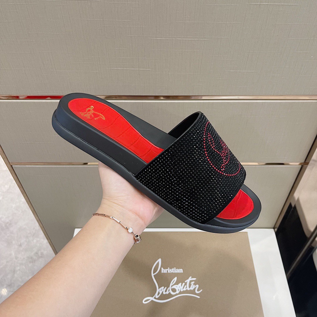 Men C*hristian L*ouboutin Top Quality slippers