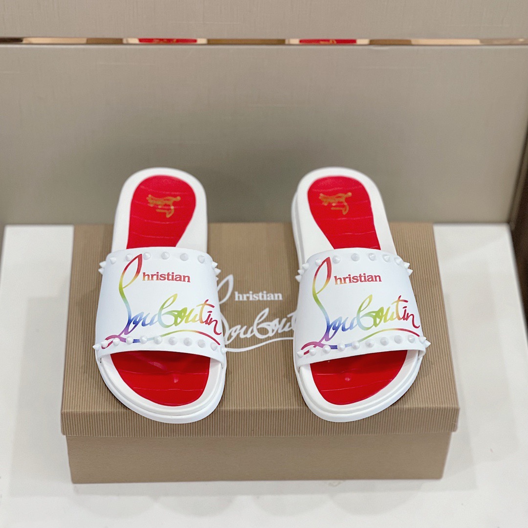 Men C*hristian L*ouboutin Top Quality slippers