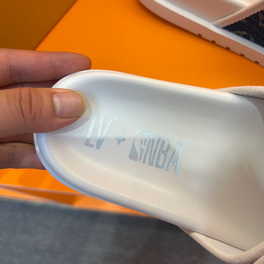 Men L*ouis V*uitton Top Slippers