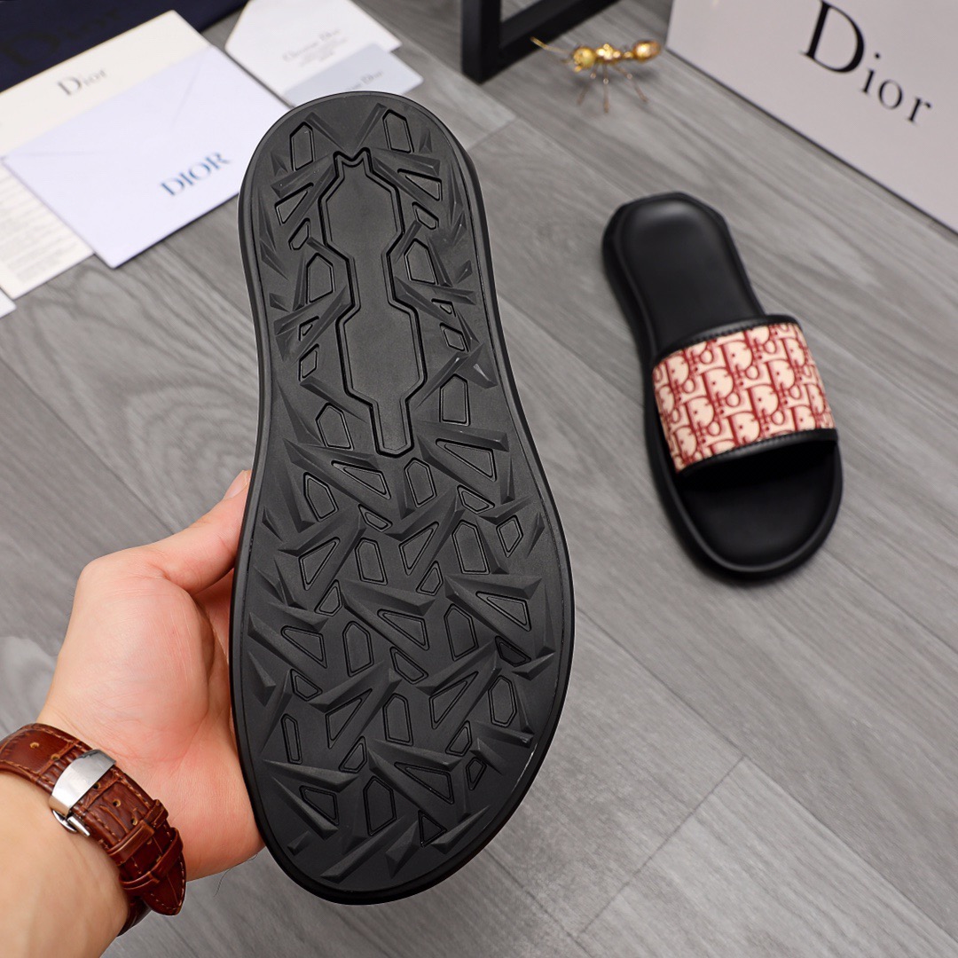 Men D*ior Top Quality slippers
