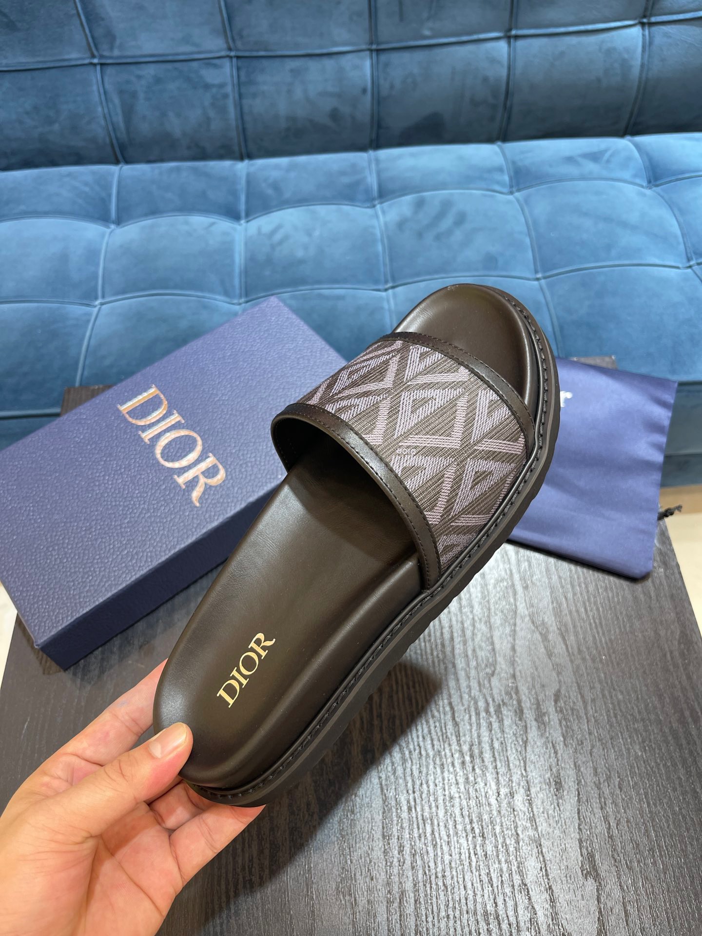 Men D*ior Top Quality slippers