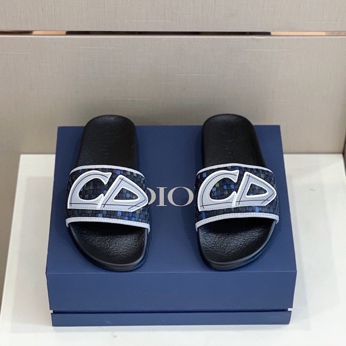 Men D*ior Top Quality slippers