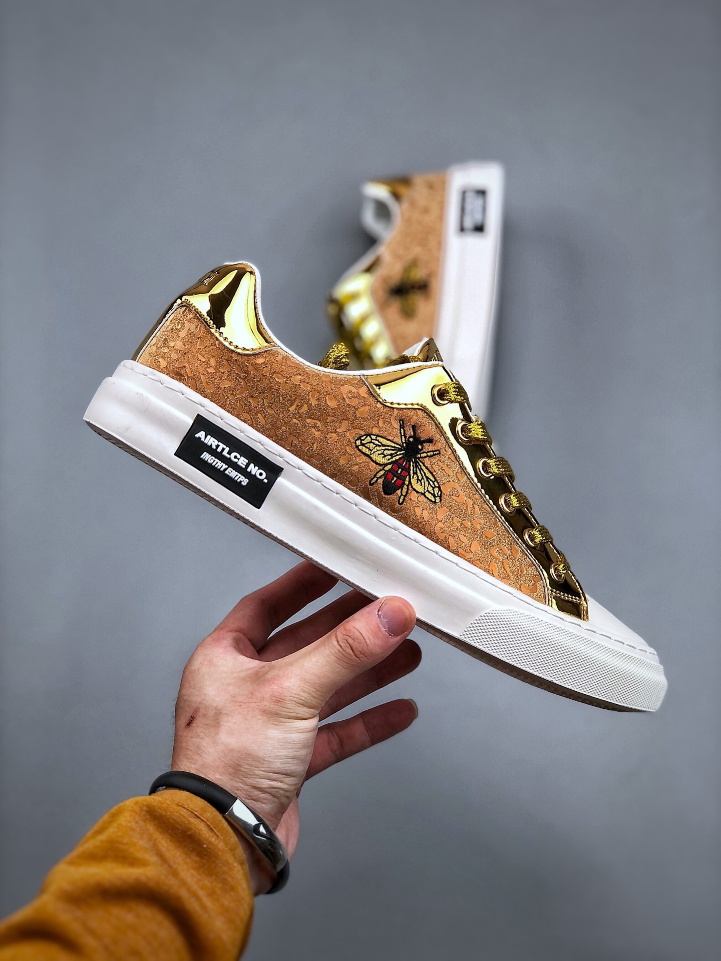 Men G*ucci Top Sneaker