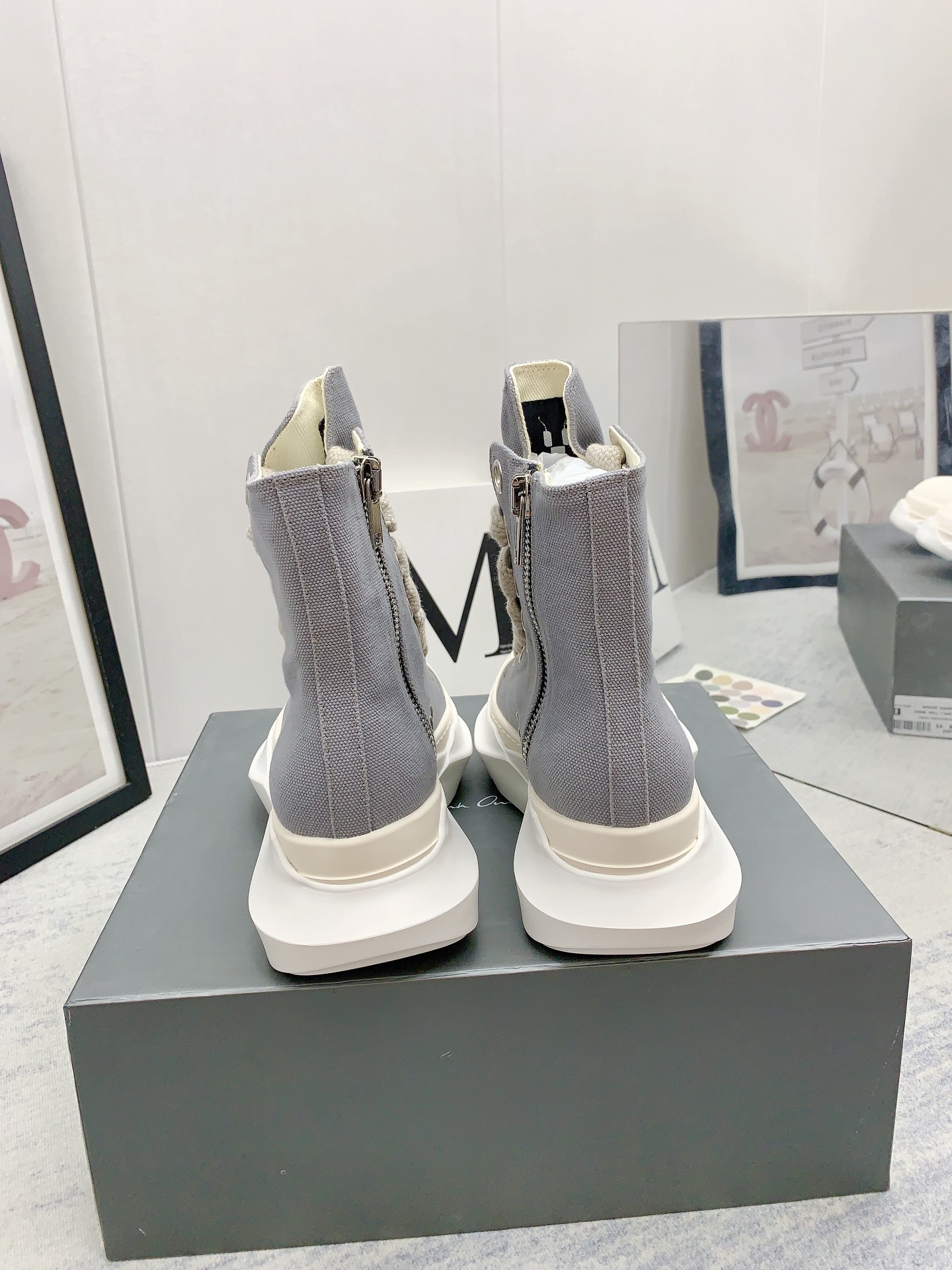 Men Women R*ick O*wens Top Sneaker