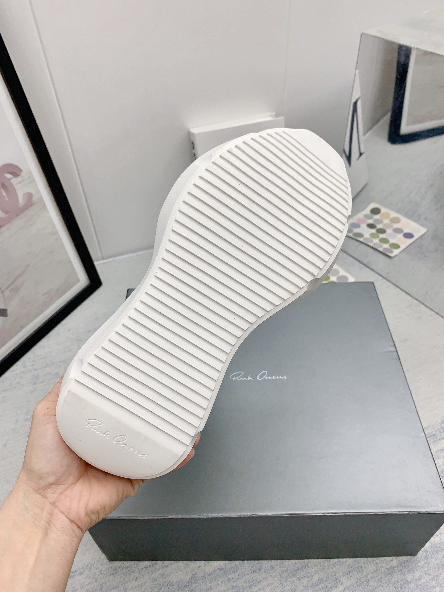 Women R*ick O*wens Top Sneaker