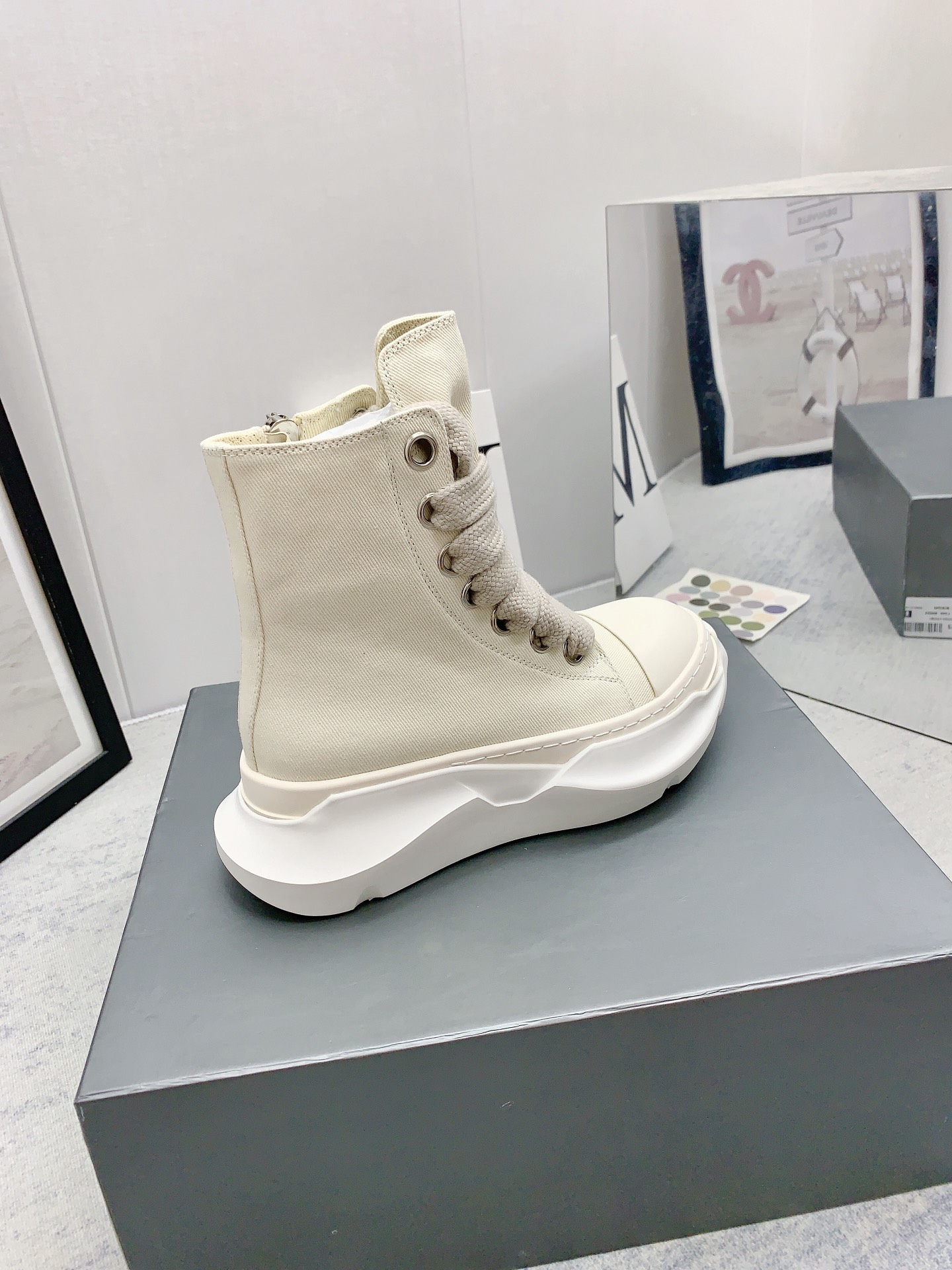 Women R*ick O*wens Top Sneaker