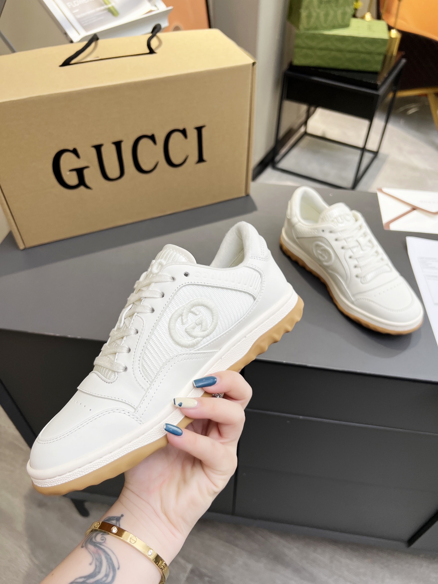 Men Women G*ucci Top Sneaker