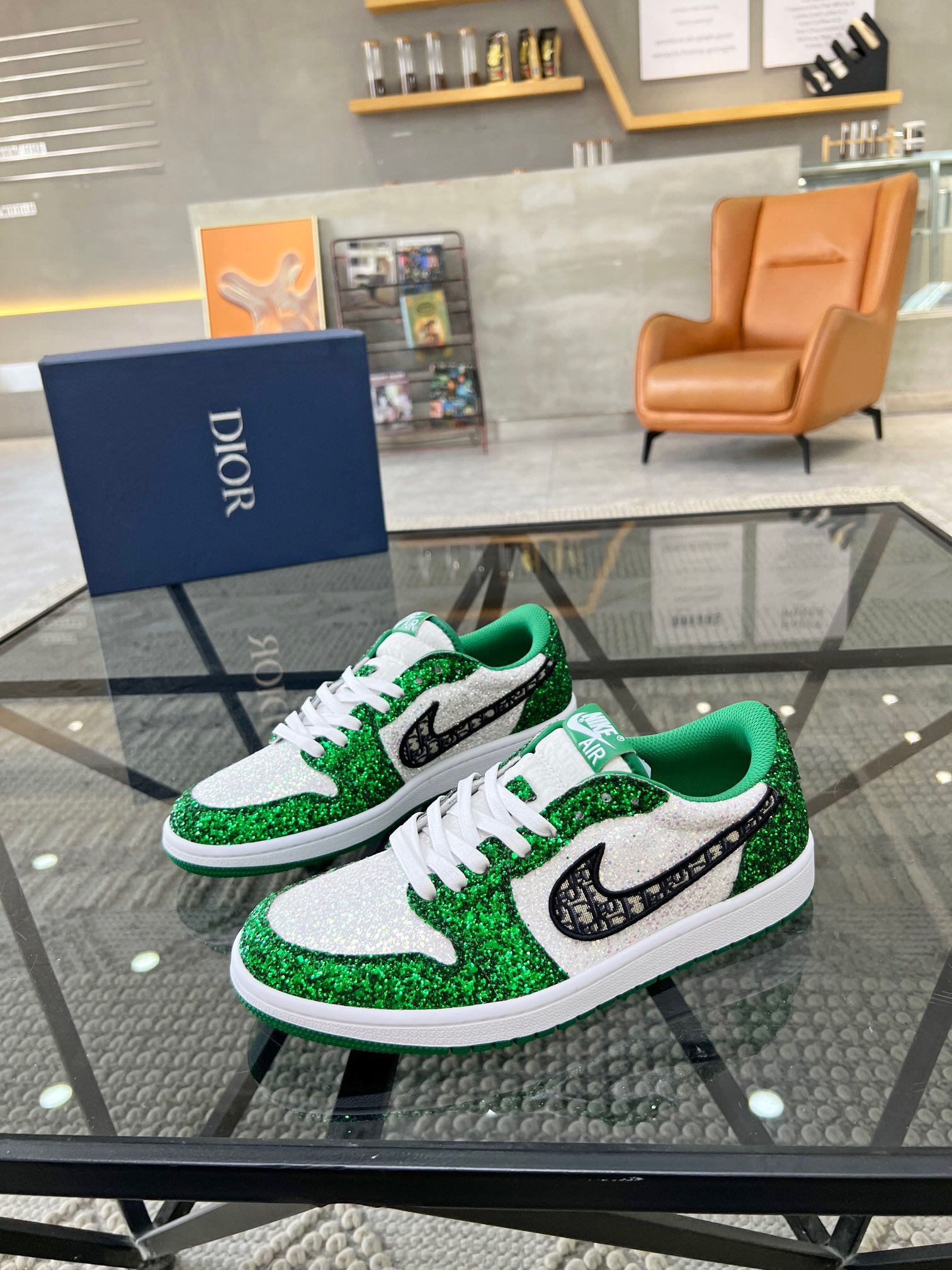 Men D*ior Top Sneakers