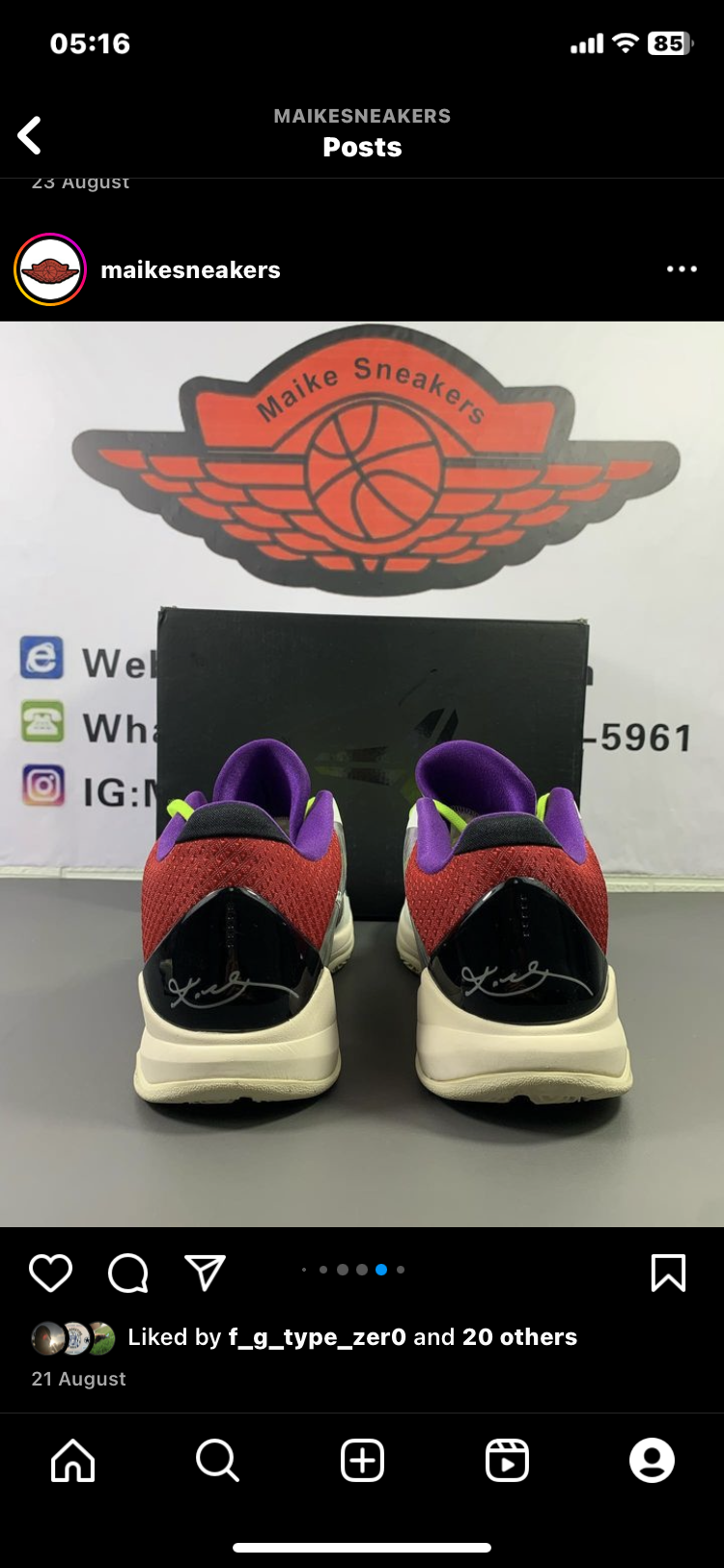 Great quality NIKE zoom Kobe 5