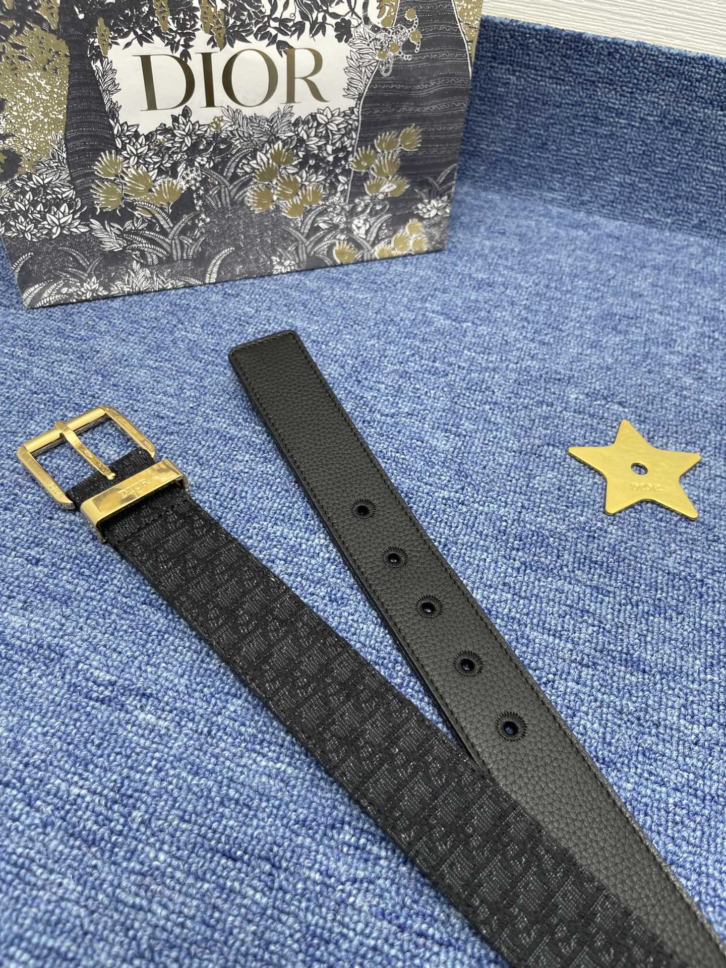 D*ior Belts Top Quality 35MM