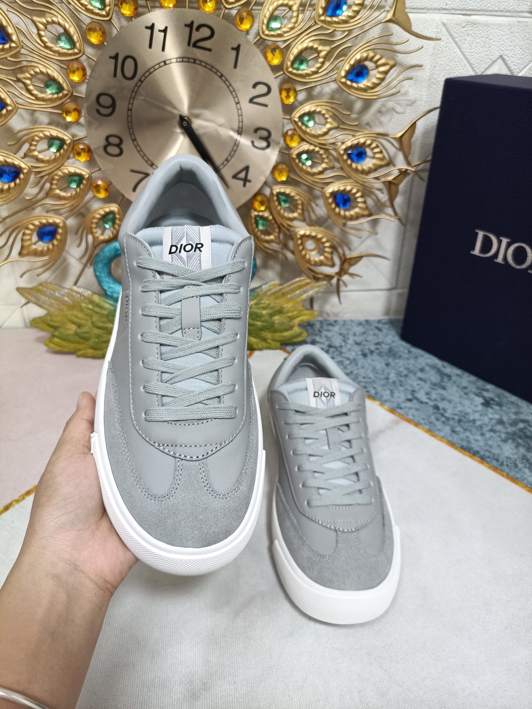 Men Women D*ior Top Sneaker