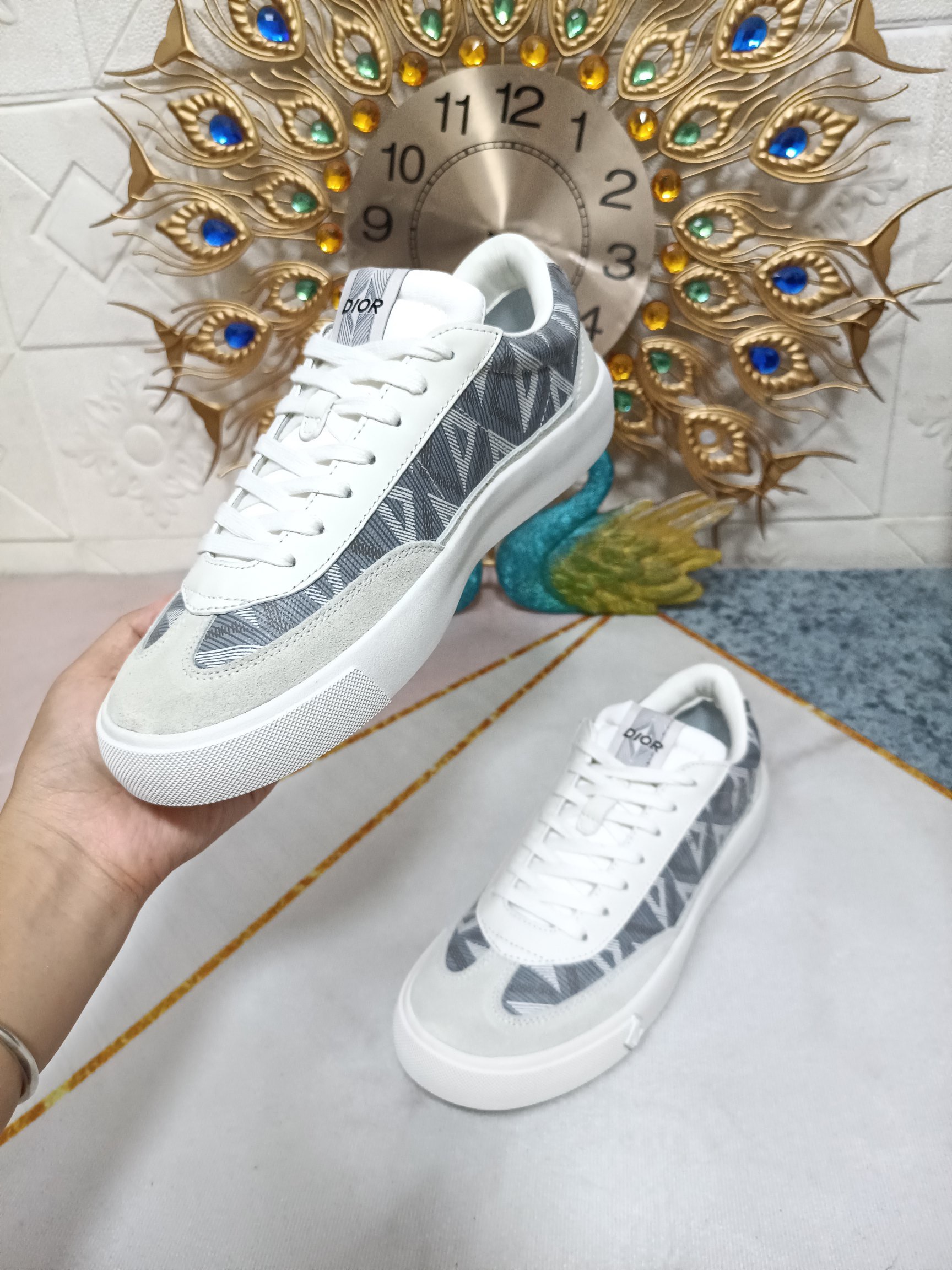 Men Women D*ior Top Sneaker