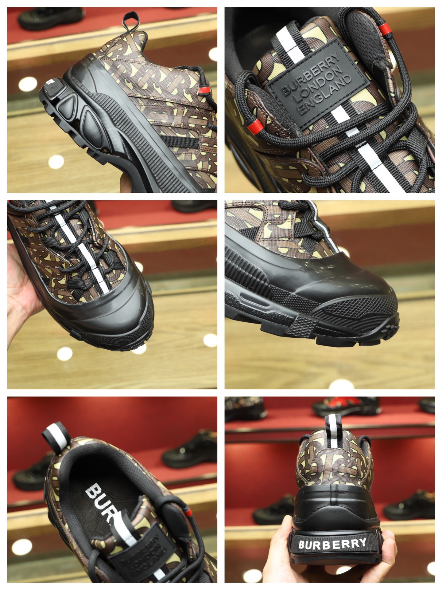 Men B*urberry Top Sneaker Maikesneakers