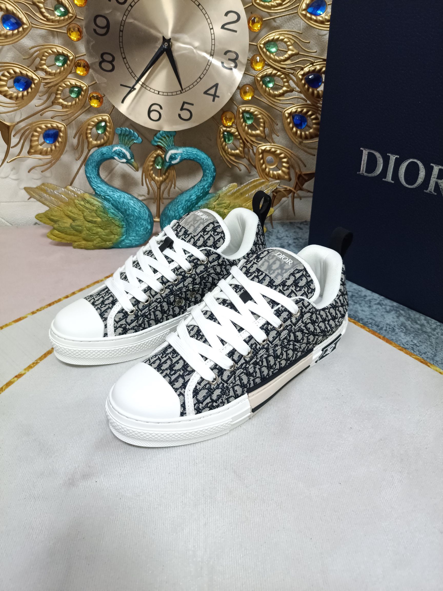 Men Women D*ior Top Sneaker