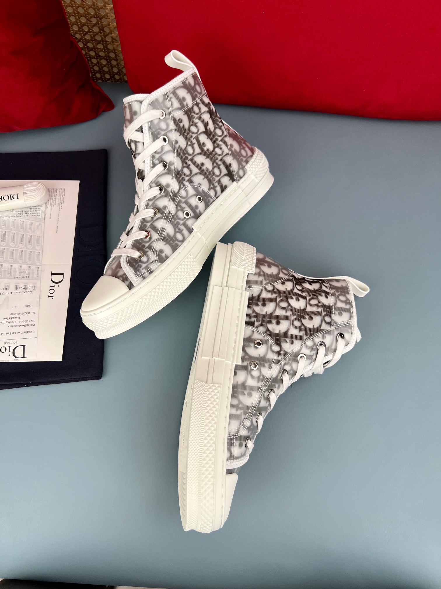 Men Women D*ior Top Sneaker