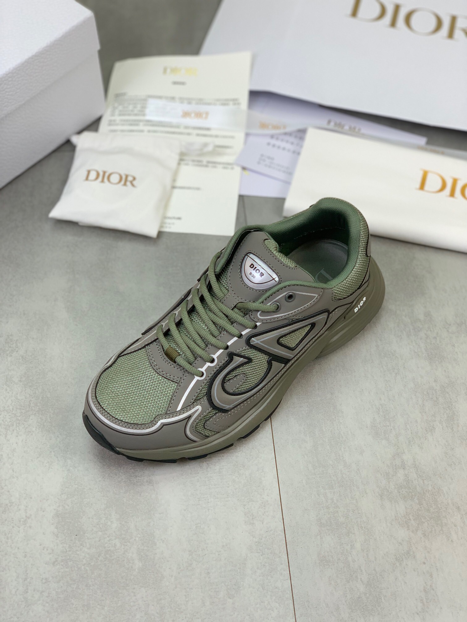 Men Women D*ior Top Sneaker