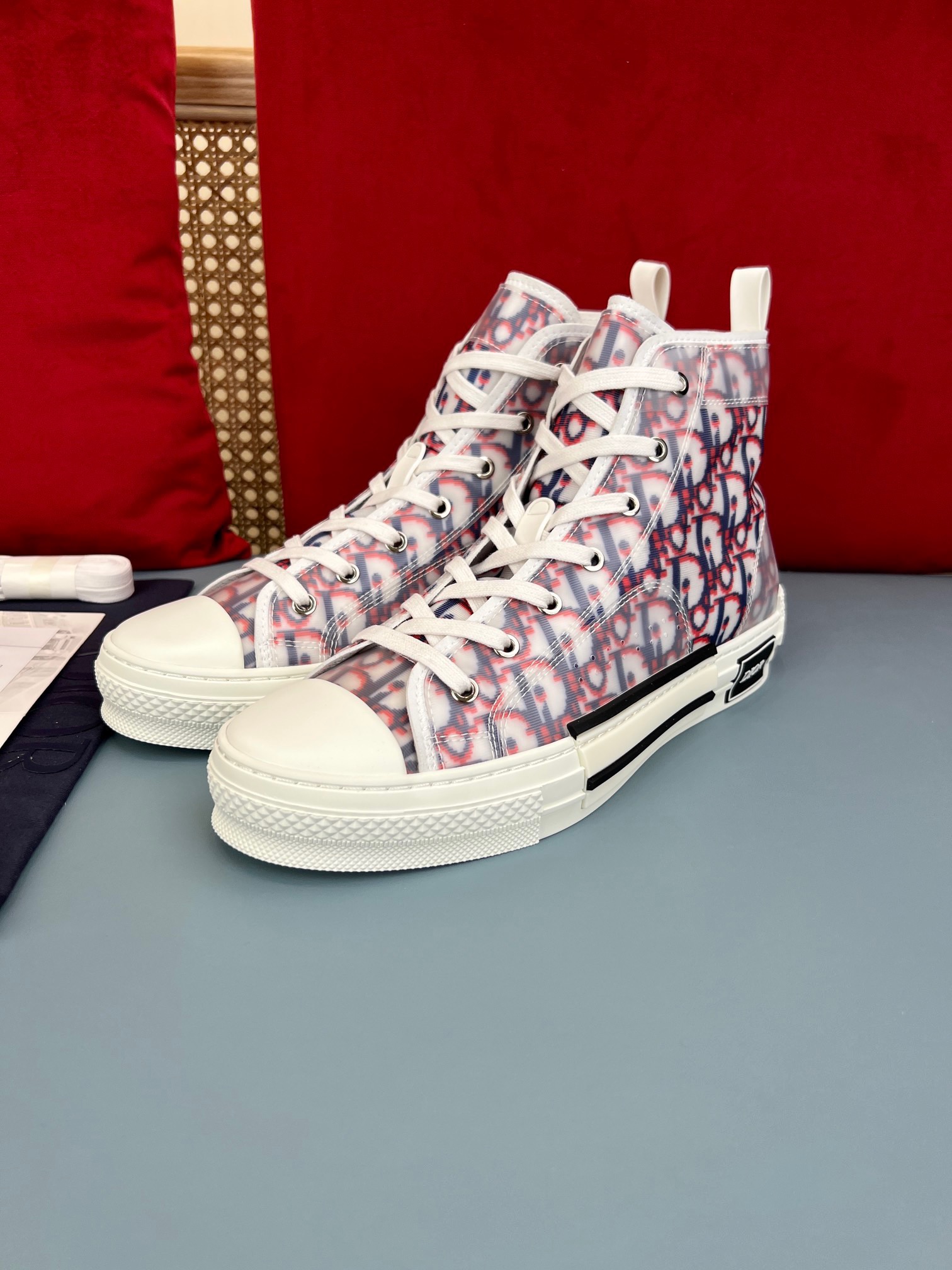 Men Women D*ior Top Sneaker