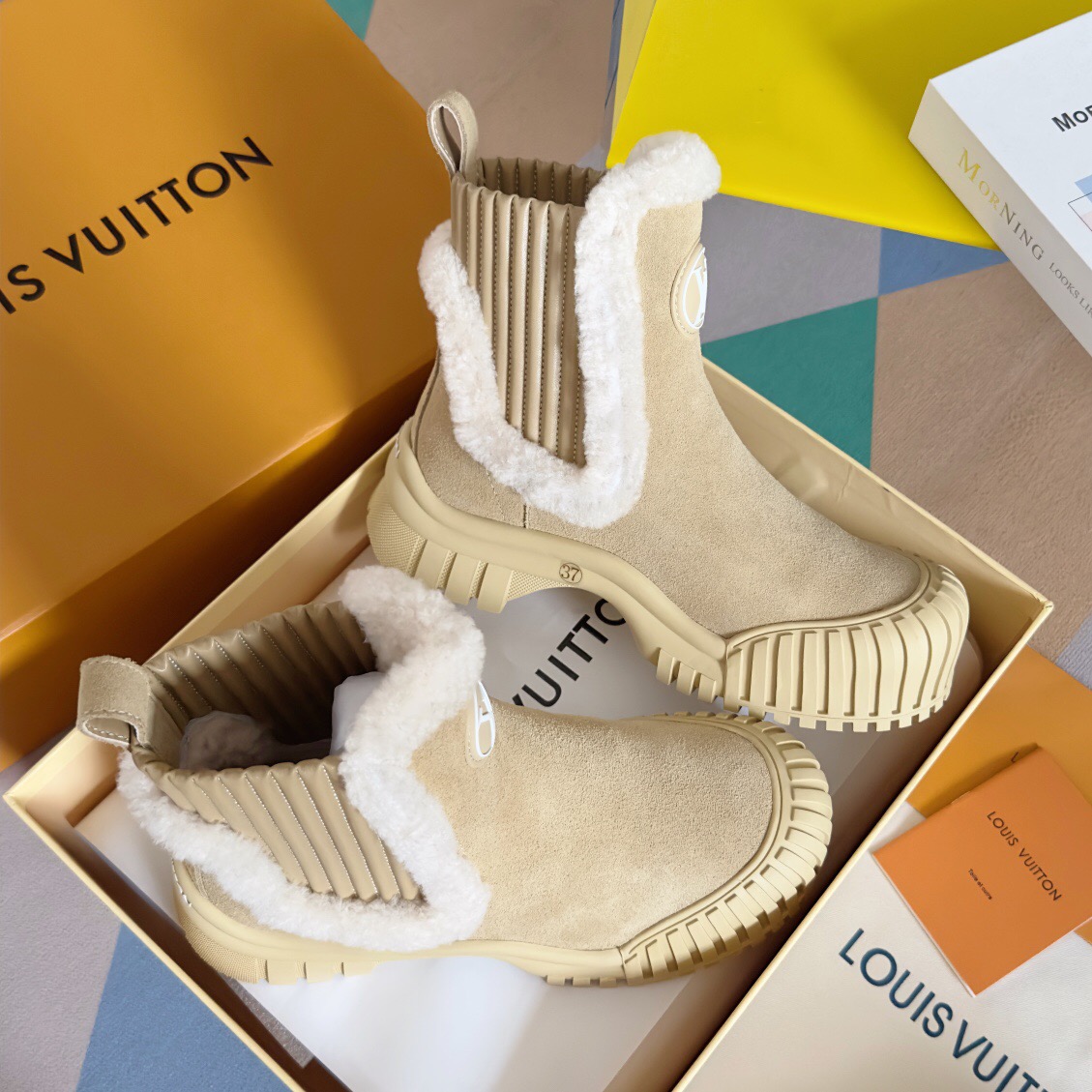 Women L*ouis V*uitton Top Sneaker