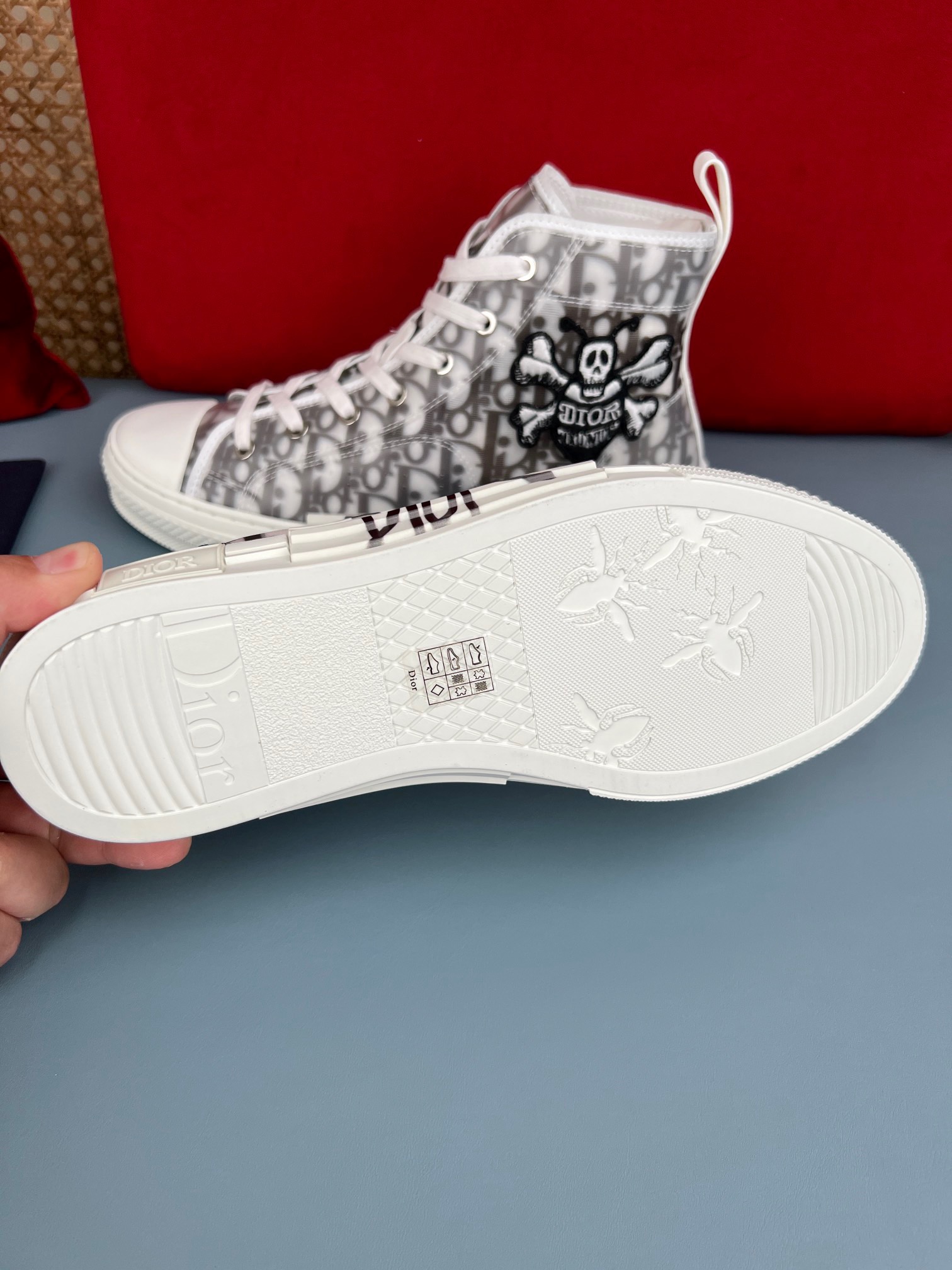 Men Women D*ior Top Sneaker