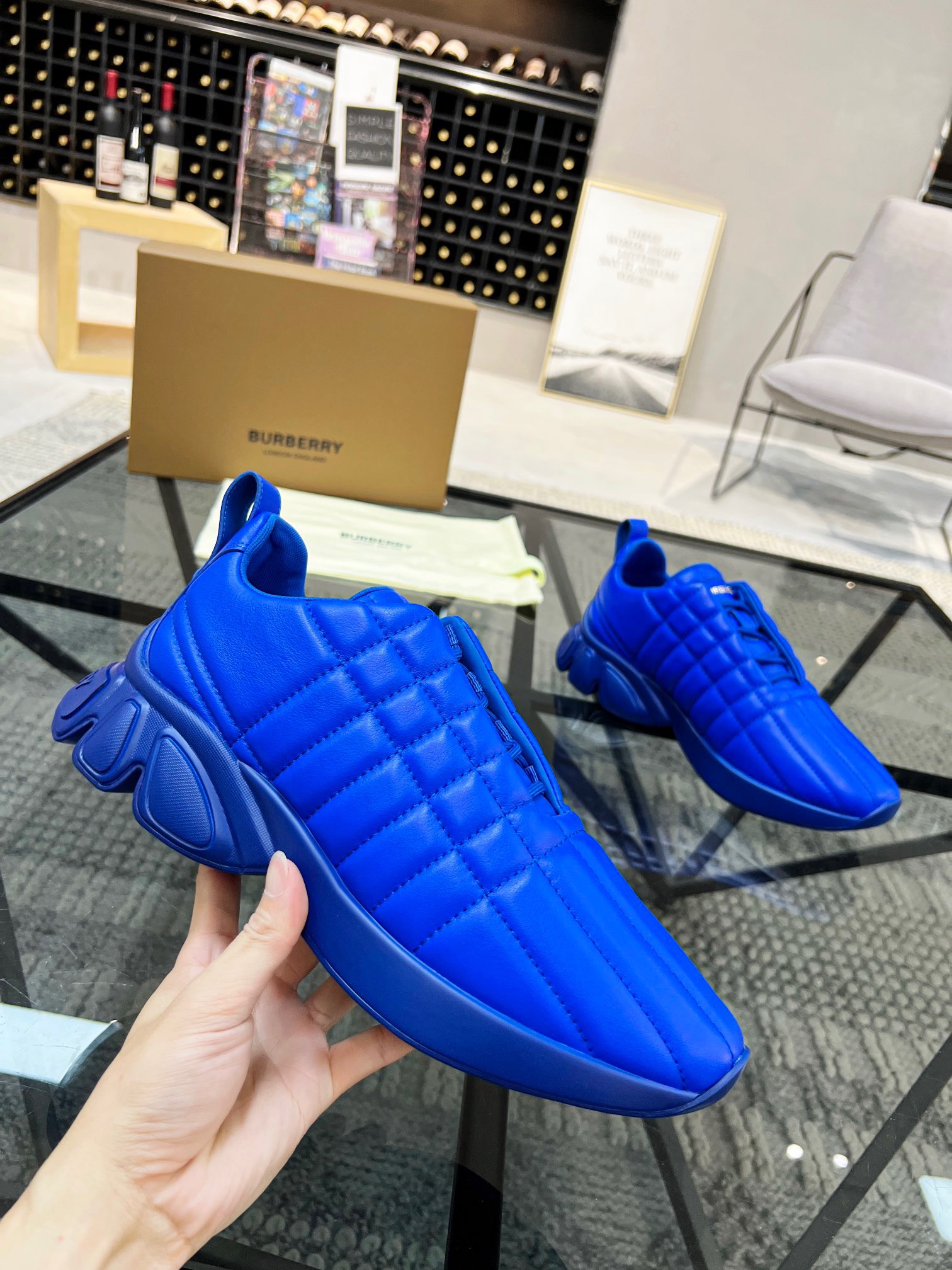 Men B*urberry Top Sneaker