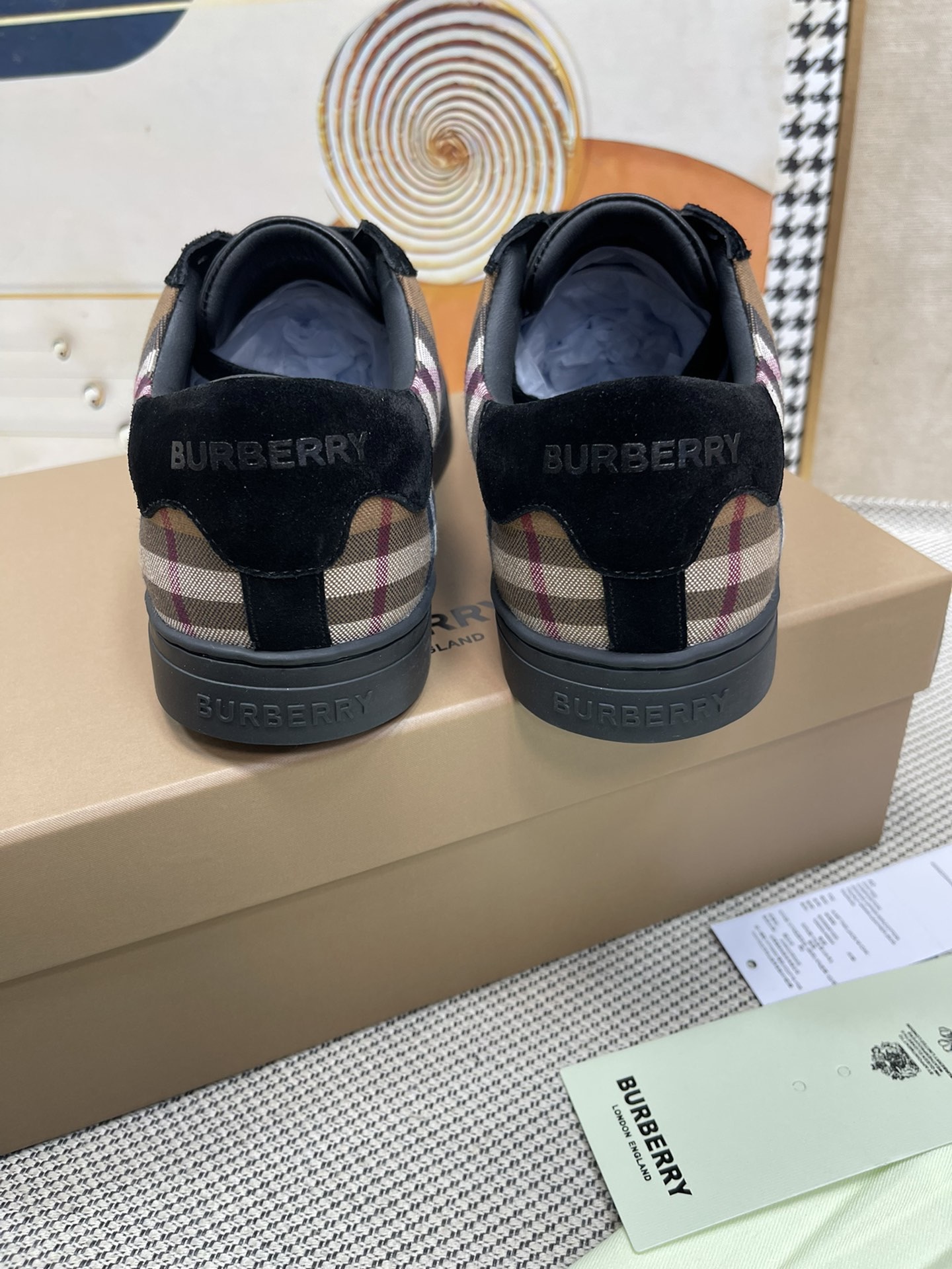 Men B*urberry Top Sneaker