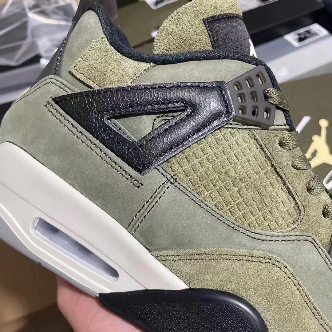 Air Jordan 4 Retro Olive Canvas Nike Air Jordan 4 aj4