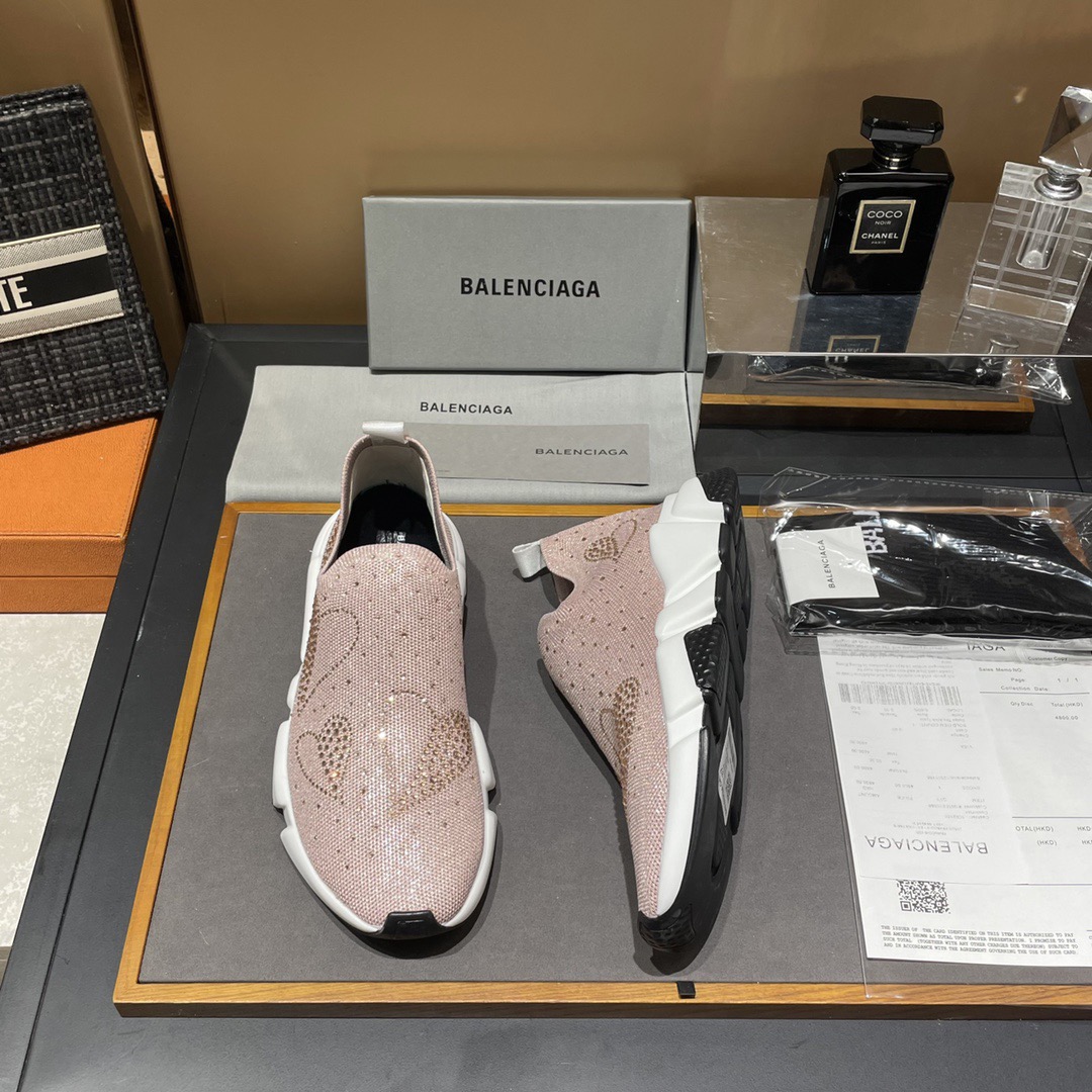 Men Women B*alenciaga Top Sneaker