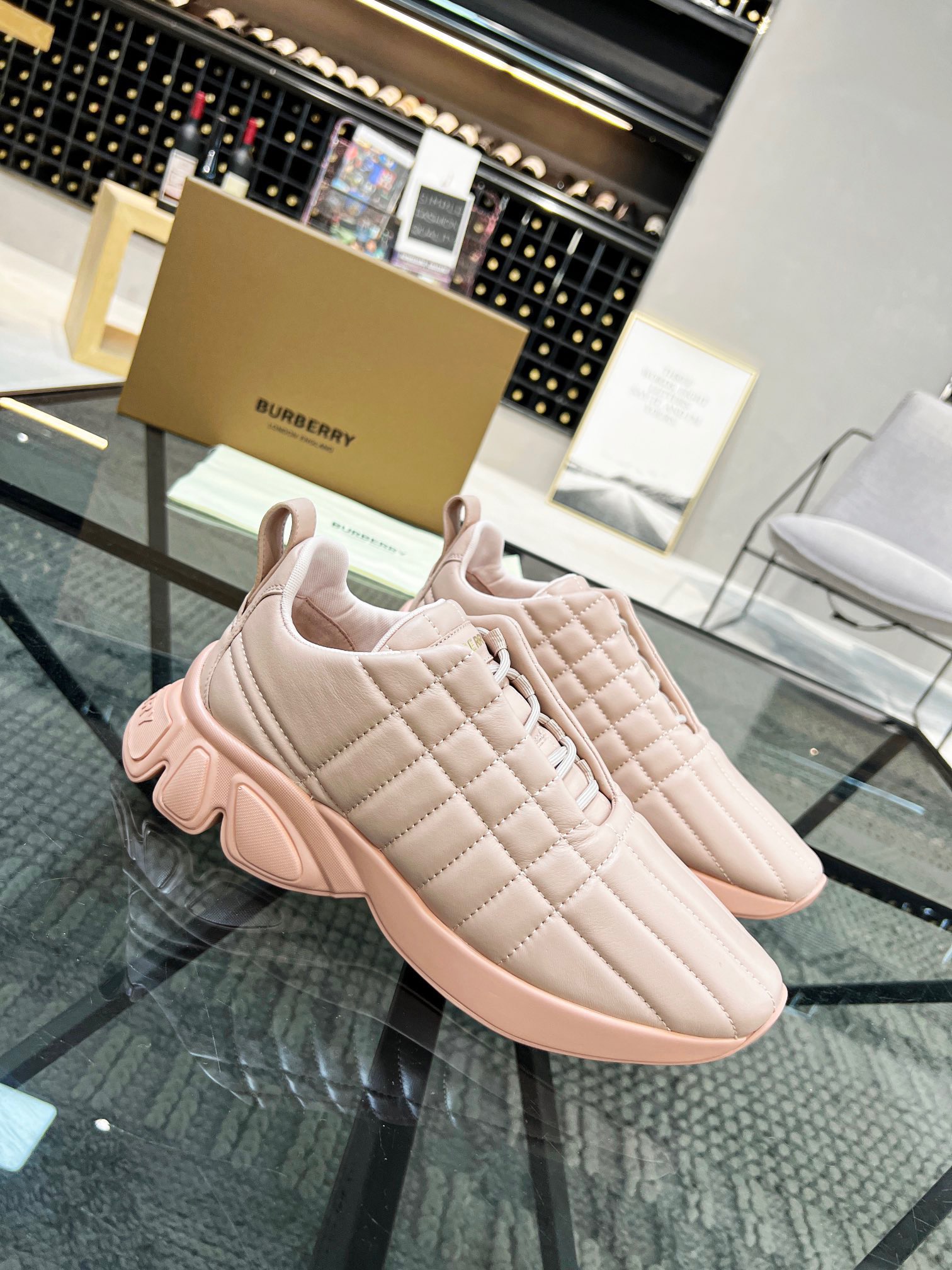 Men B*urberry Top Sneaker