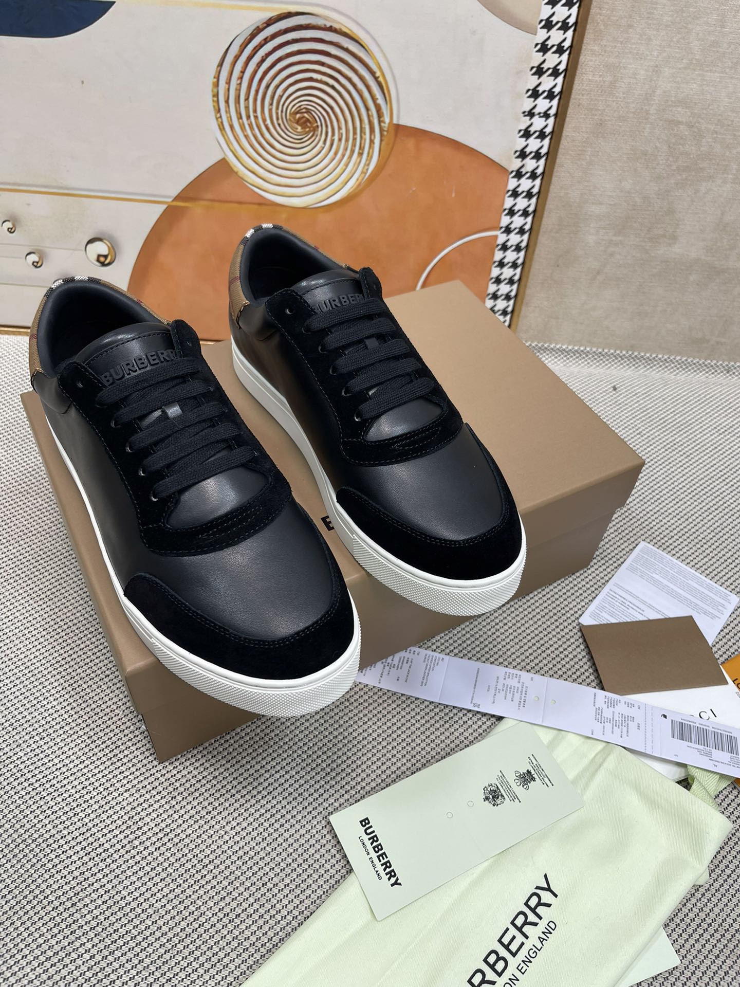 Men B*urberry Top Sneaker