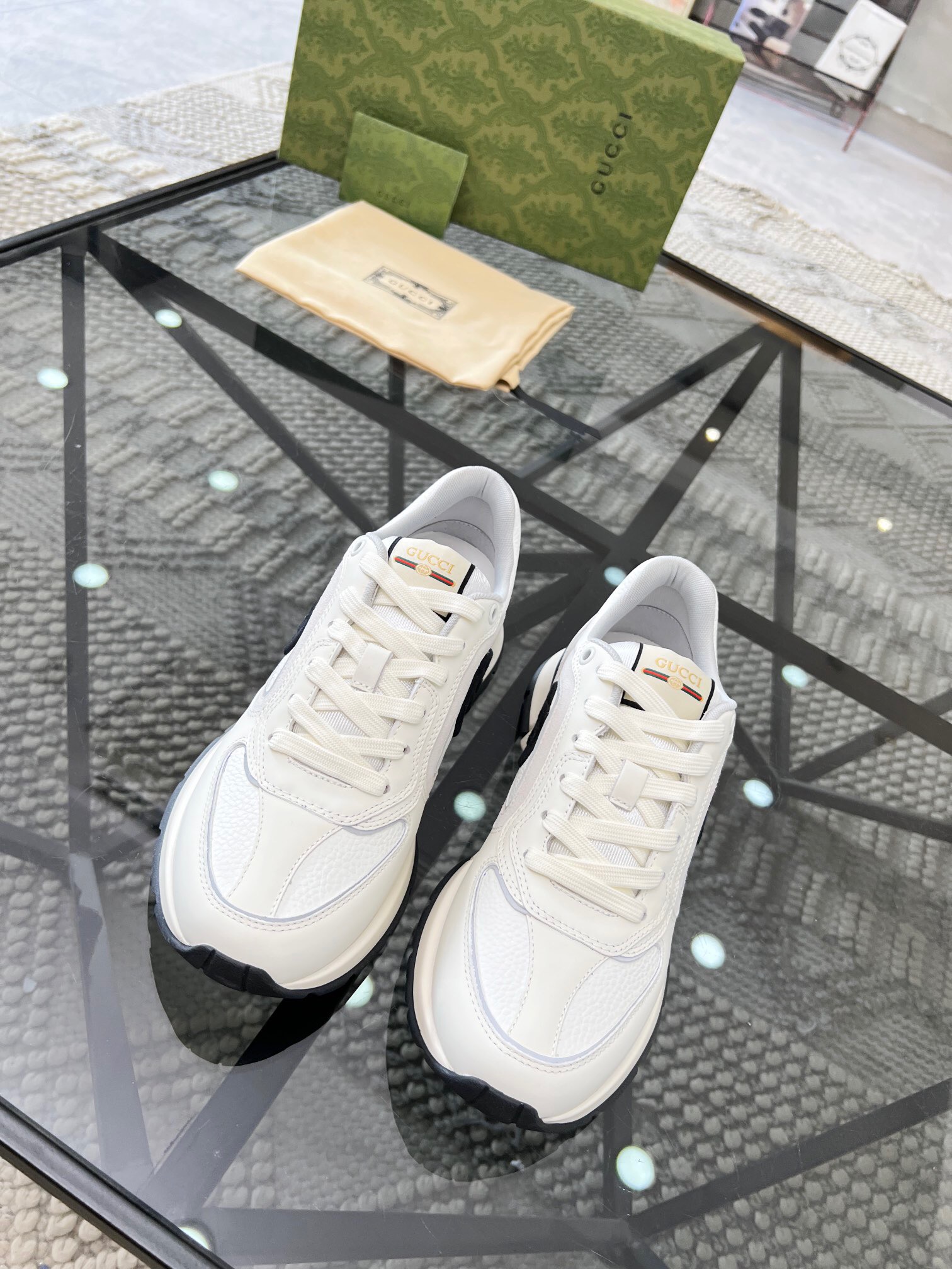 Men G*ucci Top Sneaker