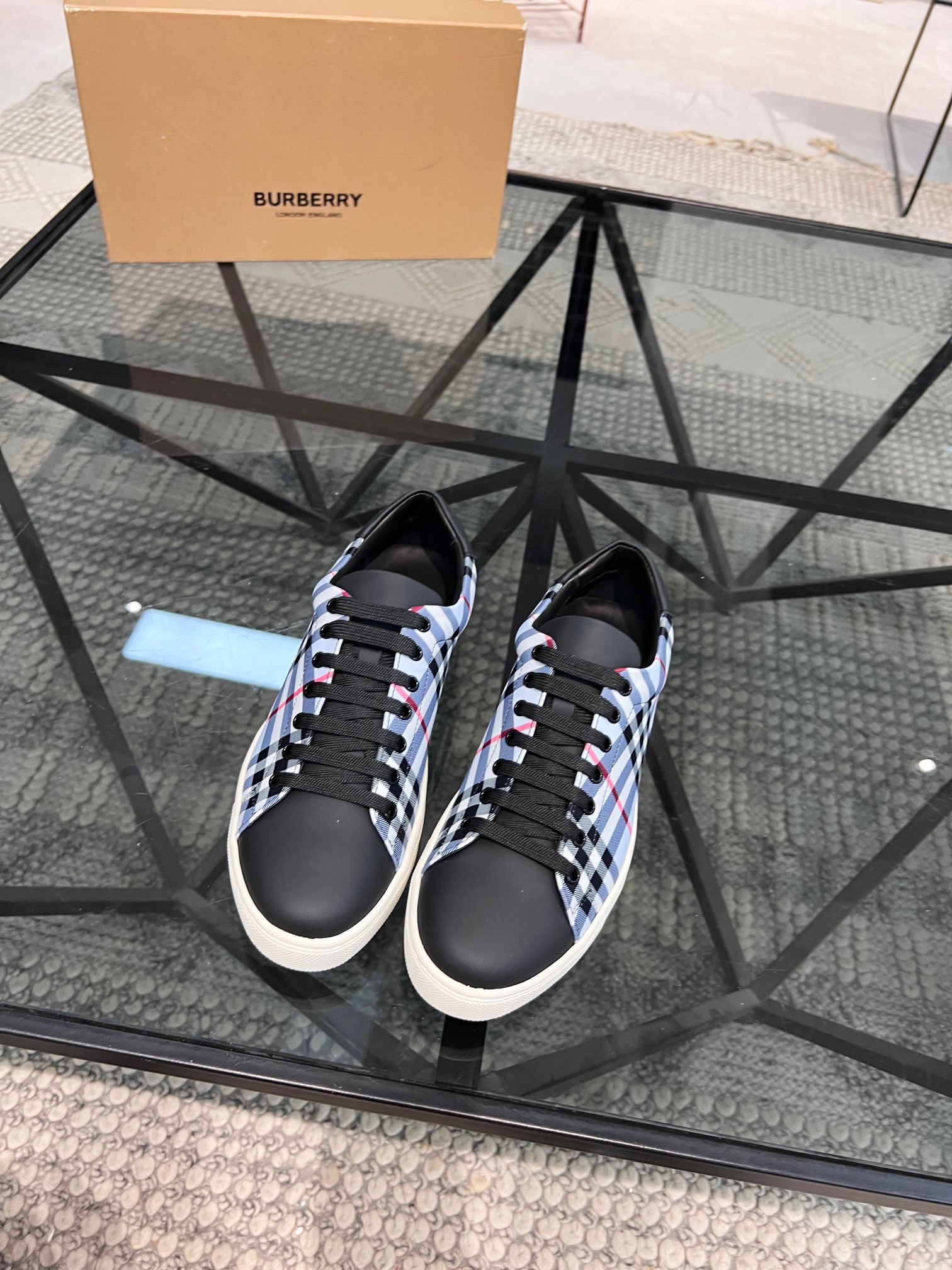 Men B*urberry Top Sneaker