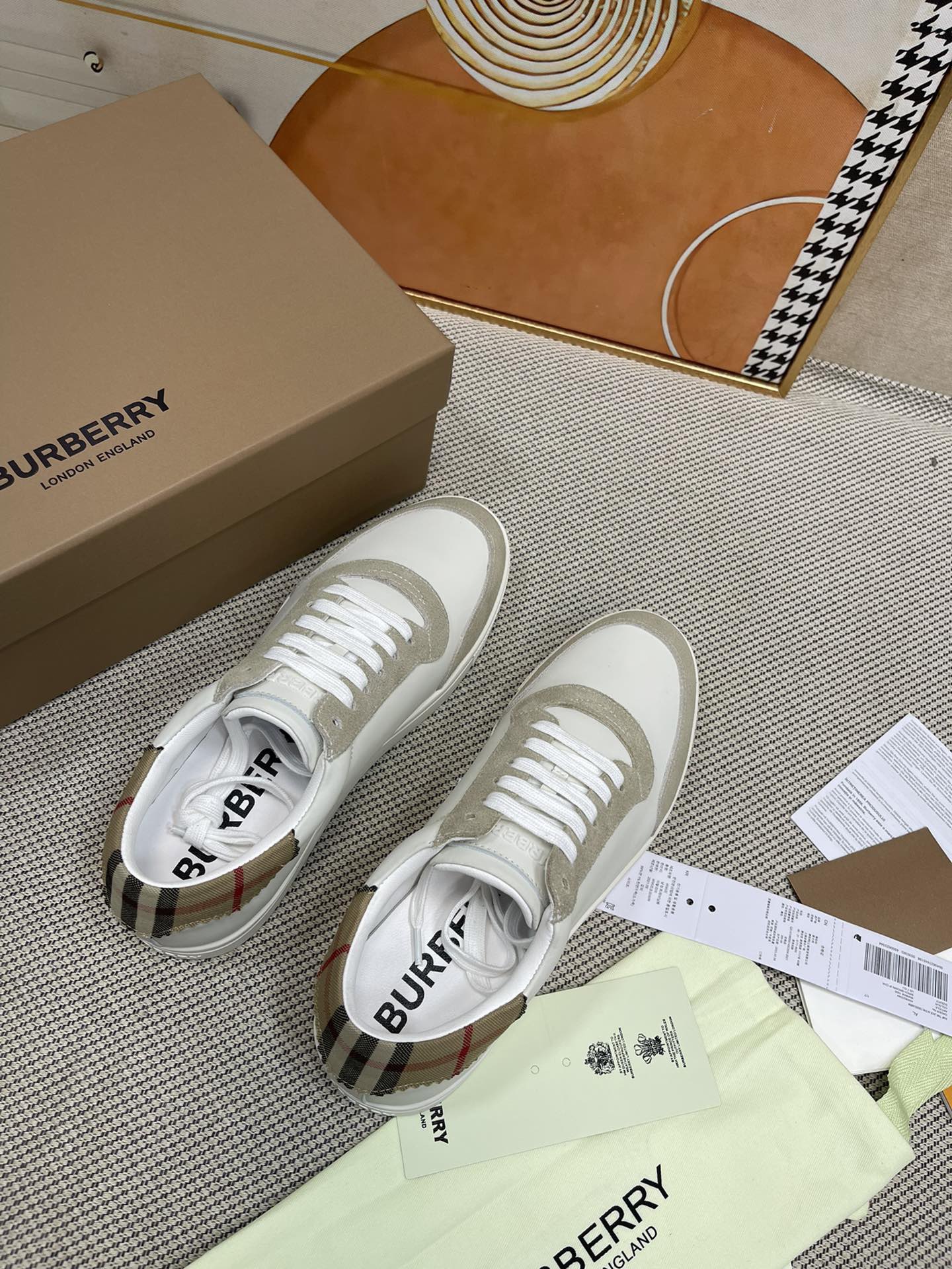 Men B*urberry Top Sneaker