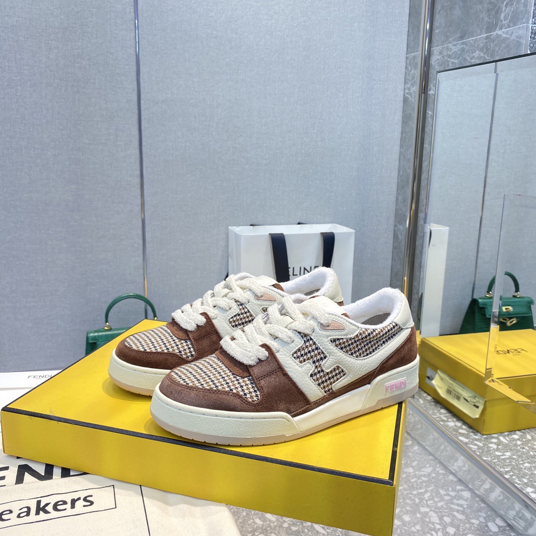 Men Women F*endi Top Sneaker