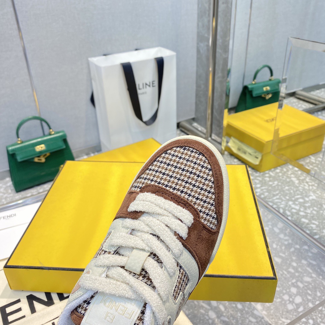 Men Women F*endi Top Sneaker