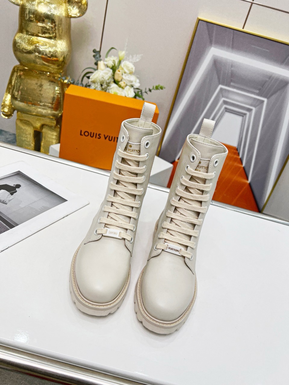 Men L*ouis V*uitton Top Sneaker