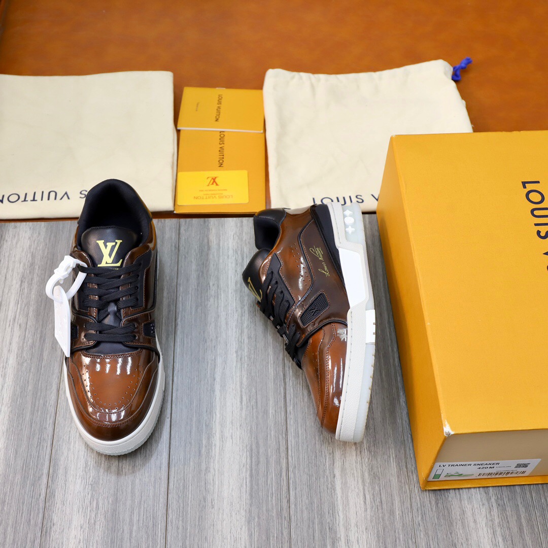 Men L*ouis V*uitton Top Sneaker