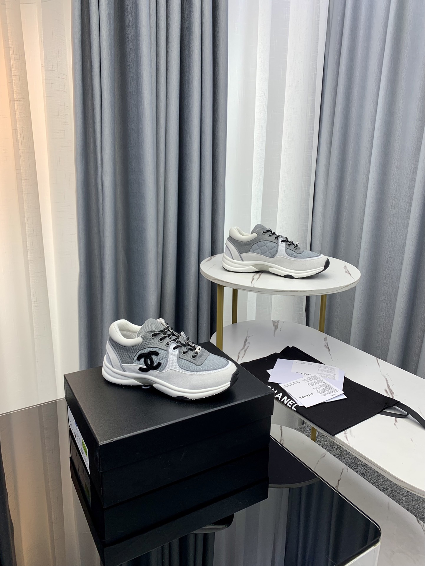 Men Women C*hanel Top Sneaker