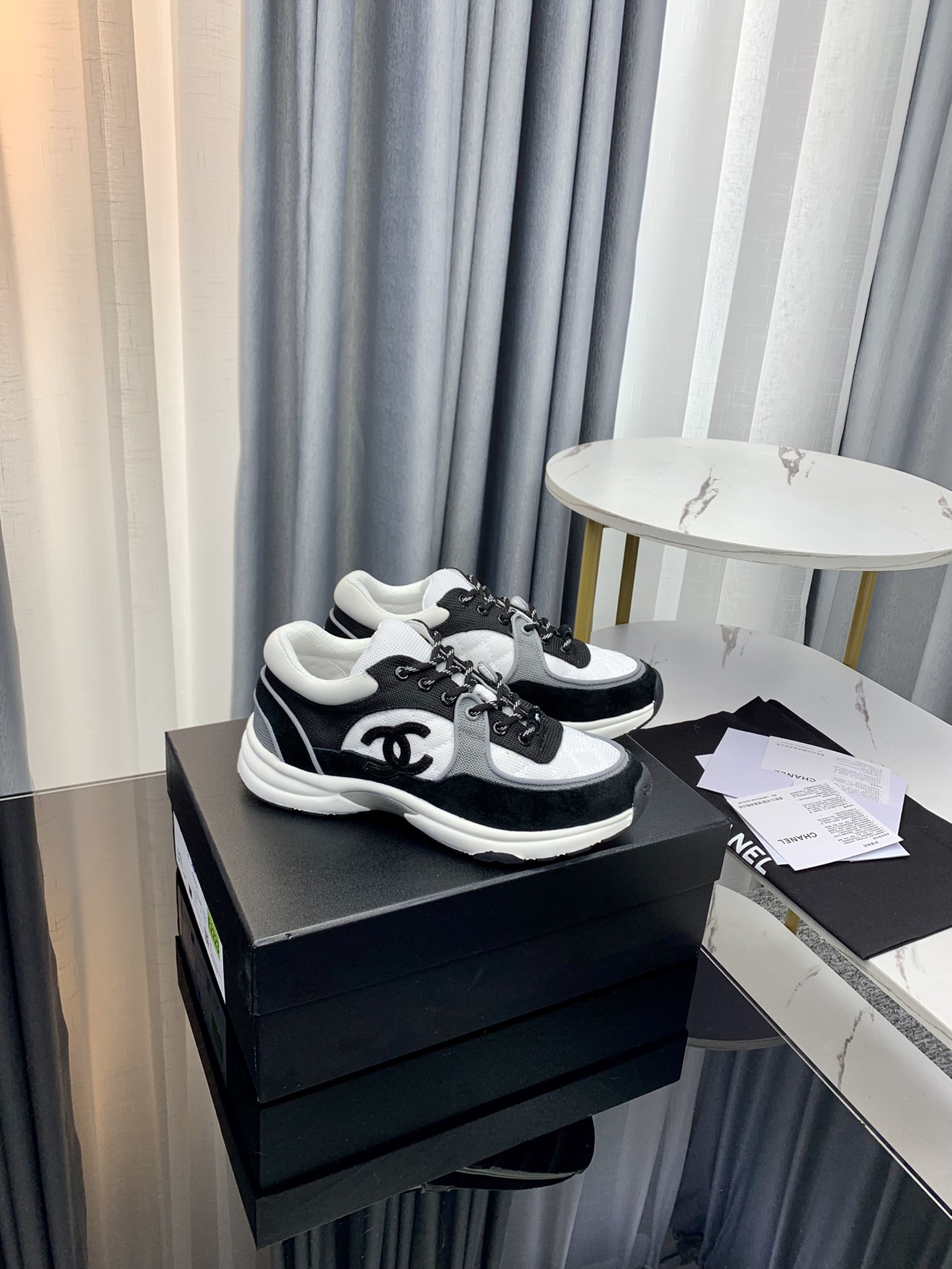 Men Women C*hanel Top Sneaker