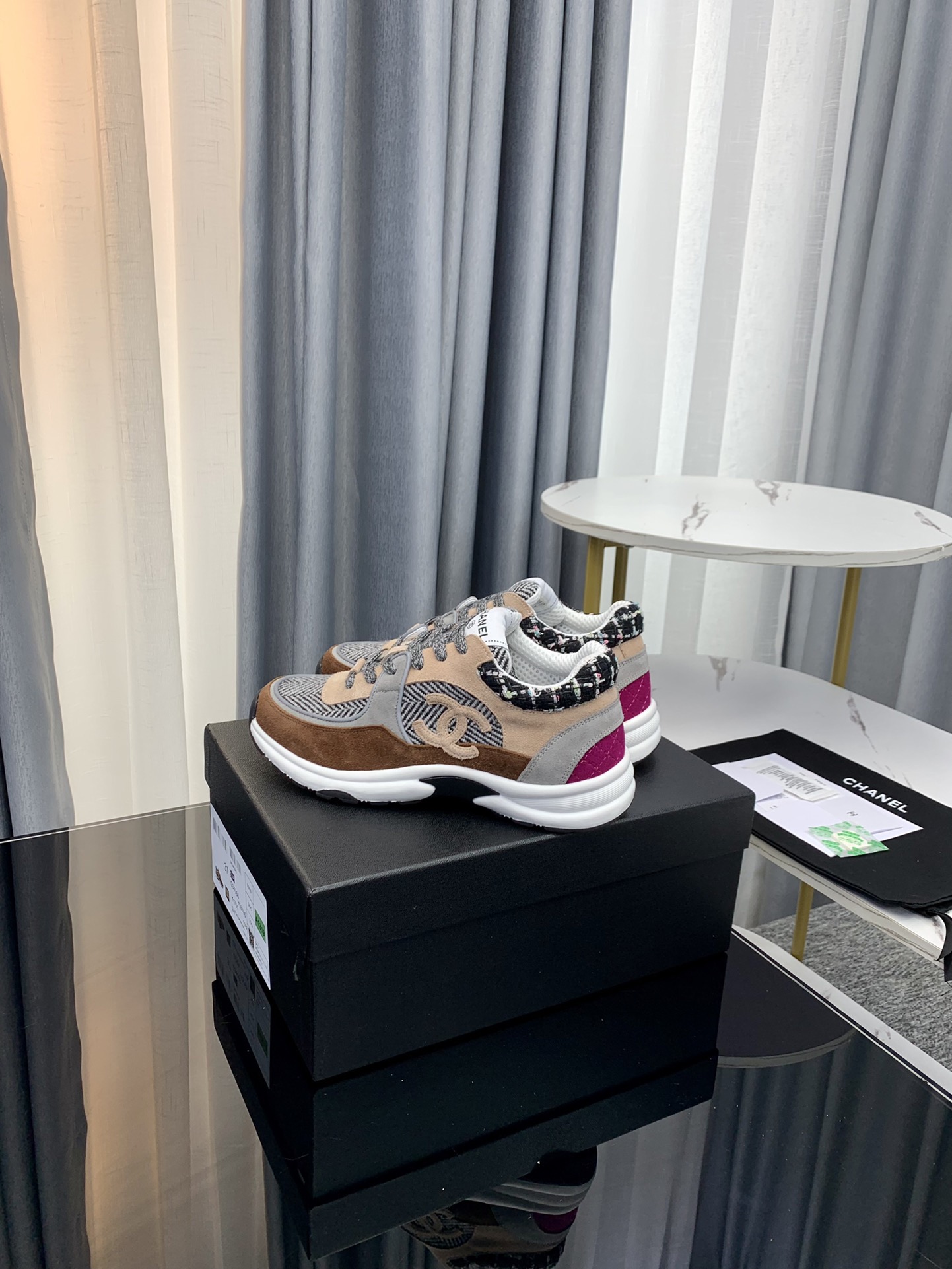 Men Women C*hanel Top Sneaker